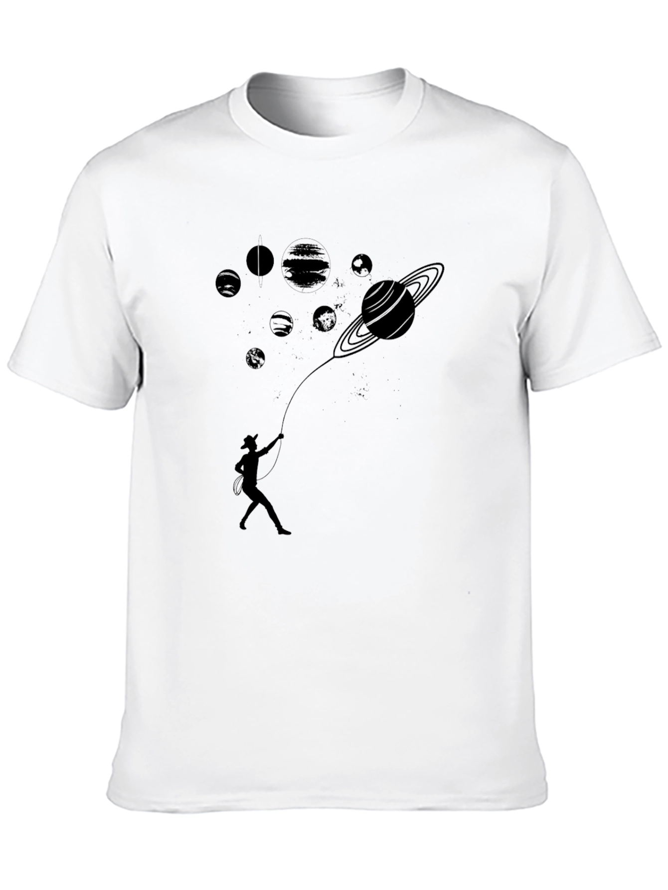 Cosmic Cowboy T-Shirt - Saturn Lasso Design