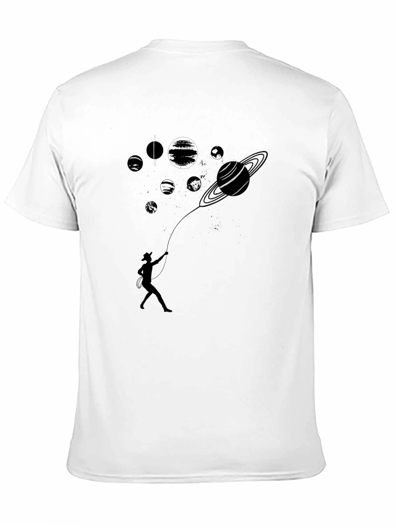 Cosmic Cowboy T-Shirt - Saturn Lasso Design