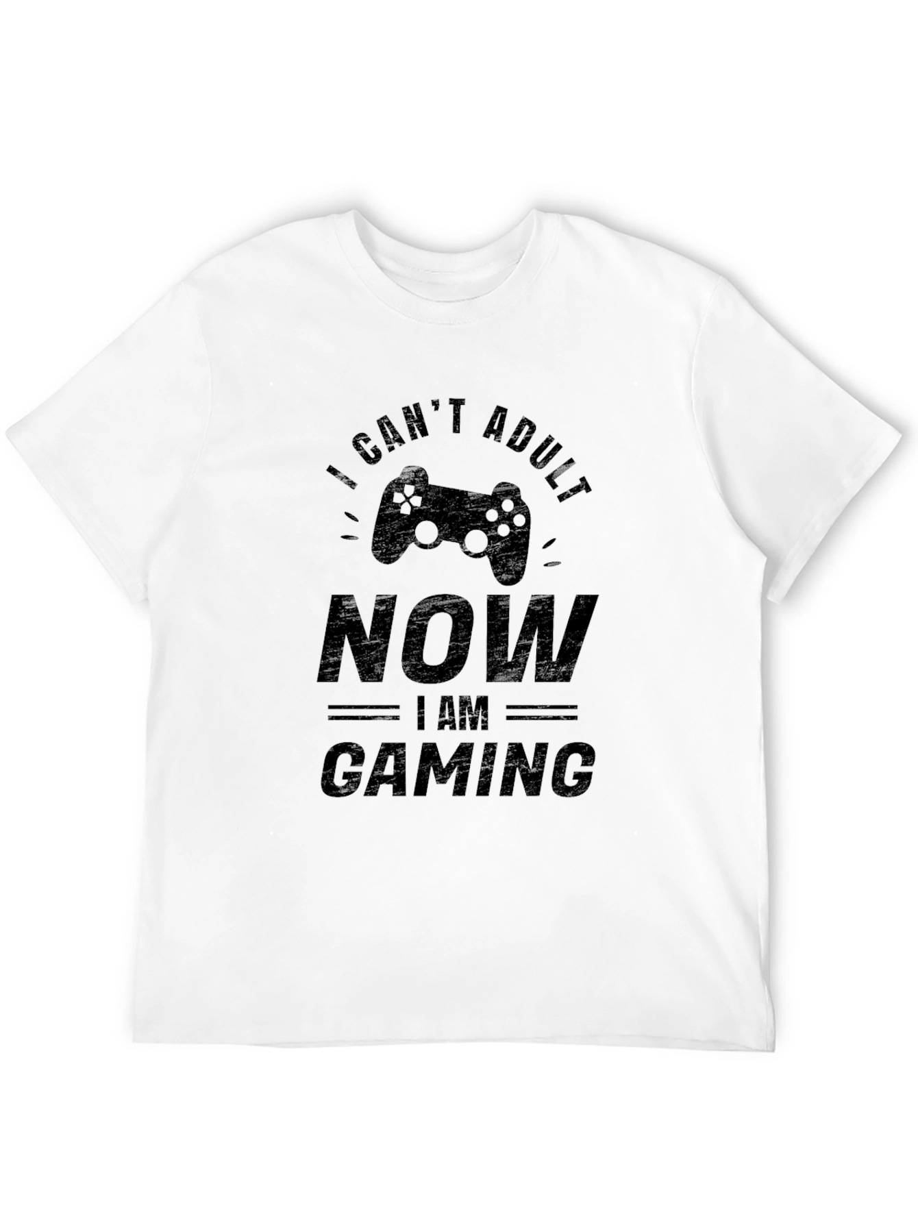 I Cant Adult Now Gaming T-Shirt