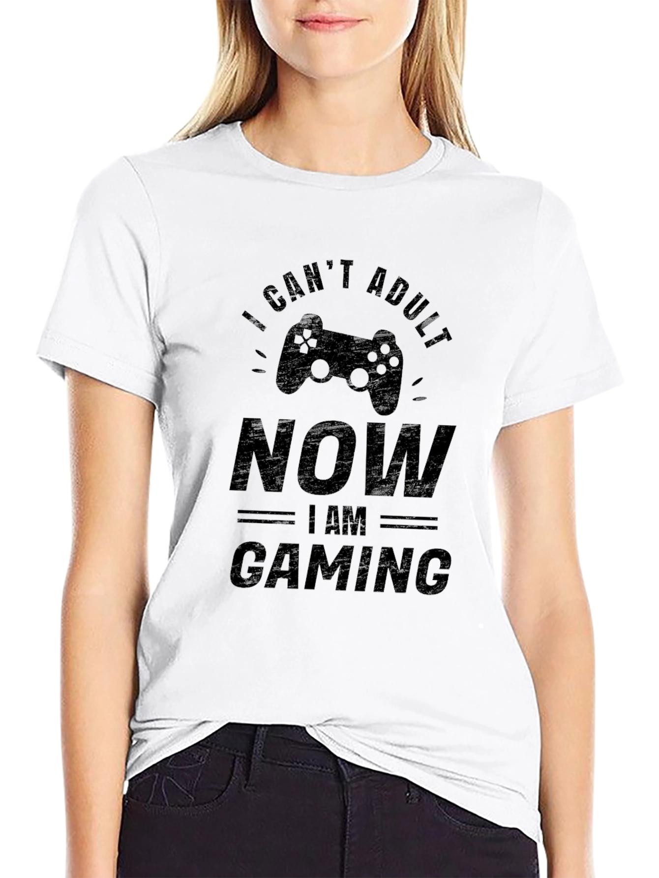I Cant Adult Now Gaming T-Shirt