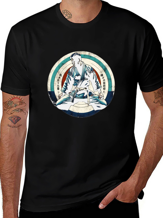 Vintage Martial Arts T-Shirt - Karate Stance