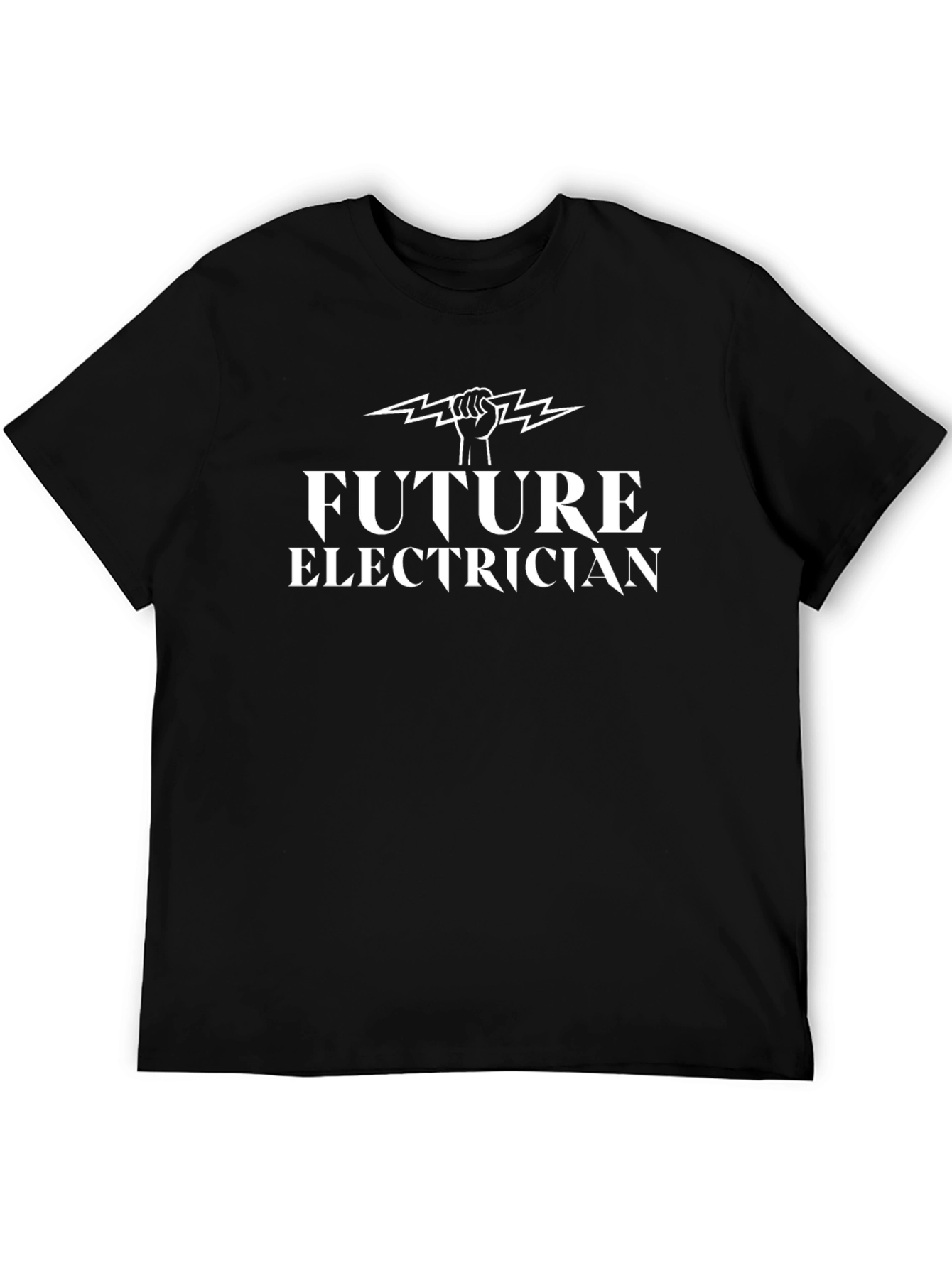 Future Electrician T-Shirt - Black