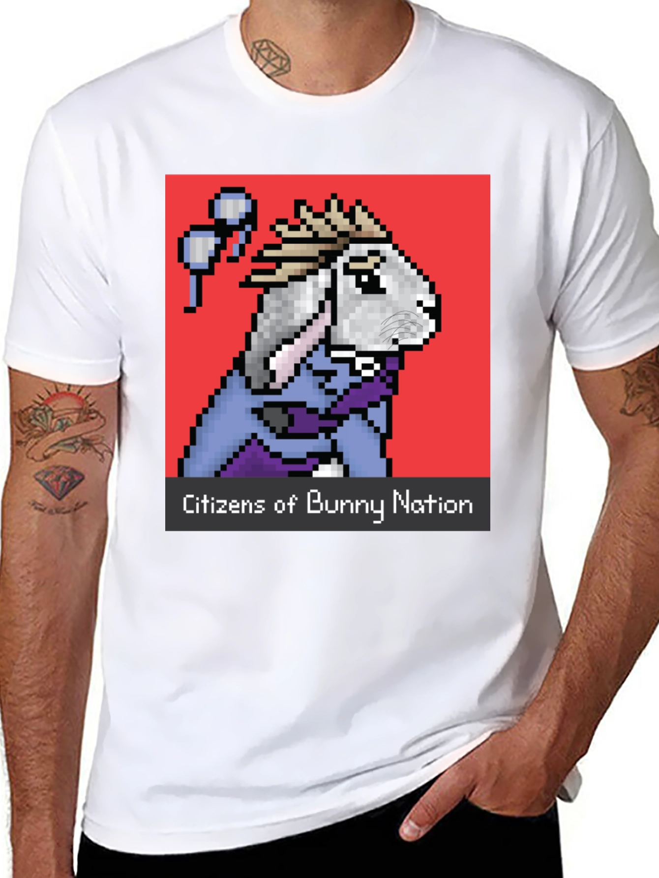 Citizens of Bunny Nation Graphic T-Shirt