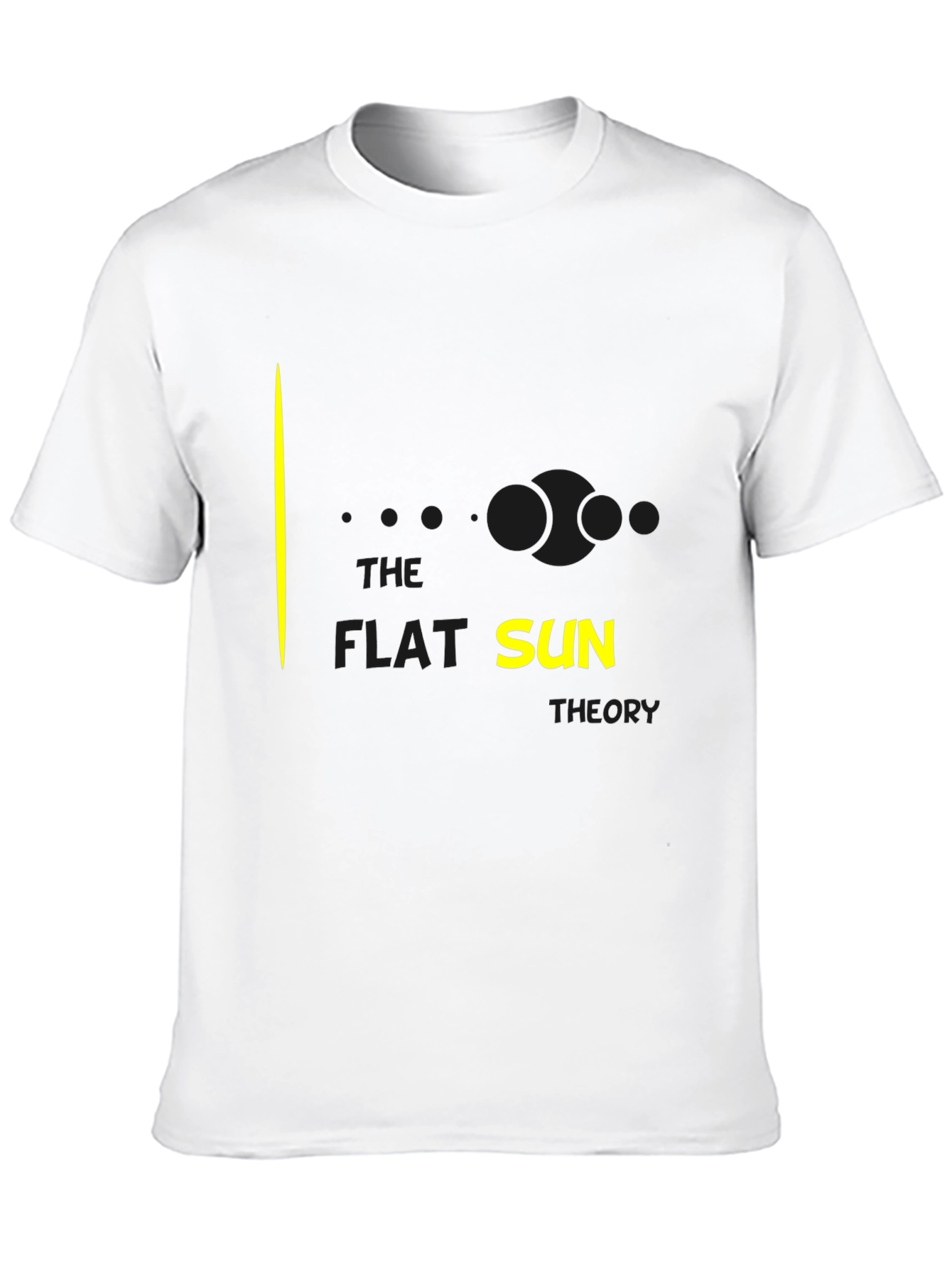 Flat Sun Theory Graphic Tee - Conspiracy Style