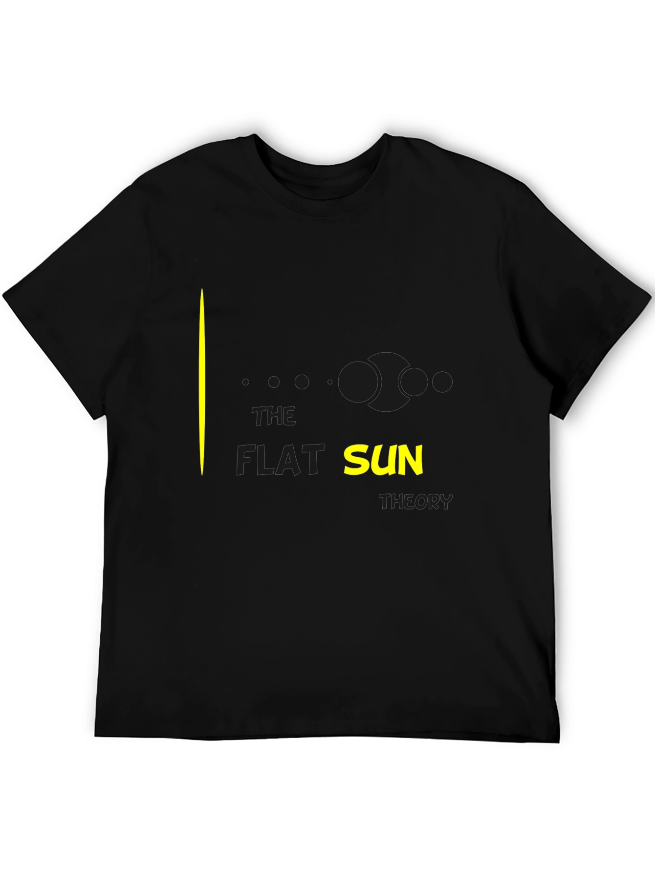 Flat Sun Theory Graphic Tee - Conspiracy Style