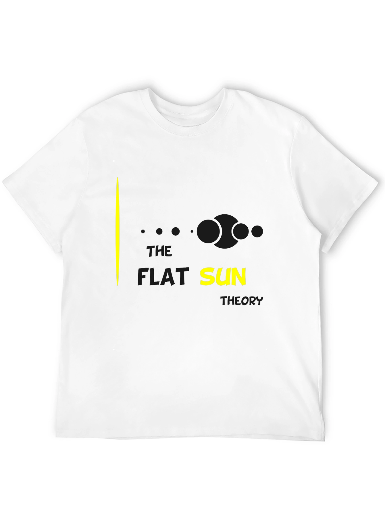 Flat Sun Theory Graphic Tee - Conspiracy Style