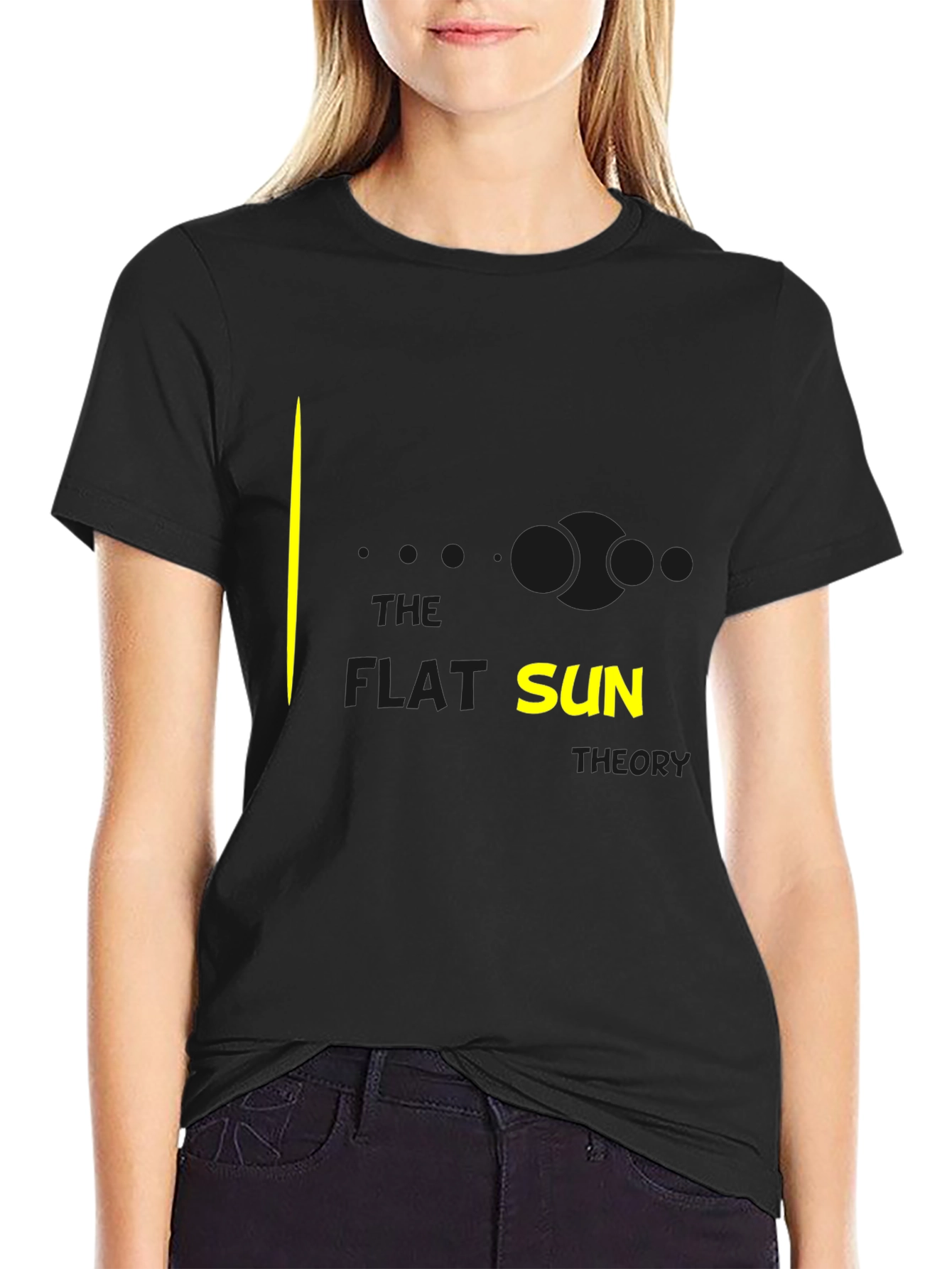 Flat Sun Theory Graphic Tee - Conspiracy Style