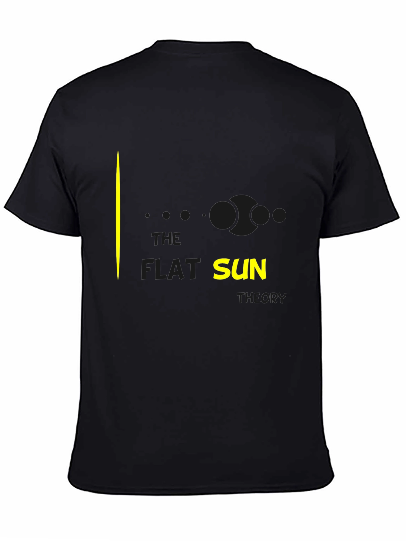 Flat Sun Theory Graphic Tee - Conspiracy Style