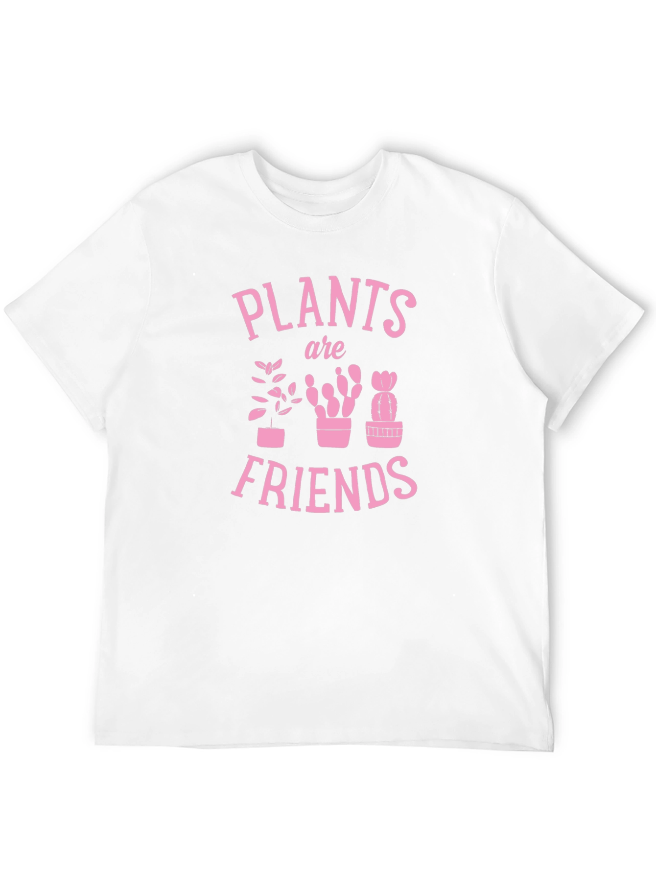 Plants Are Friends Graphic Tee - Black T-Shirt