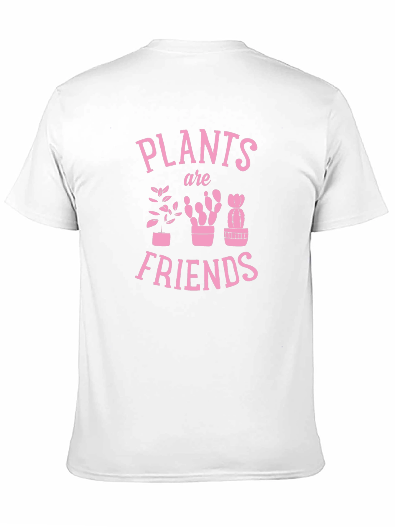 Plants Are Friends Graphic Tee - Black T-Shirt