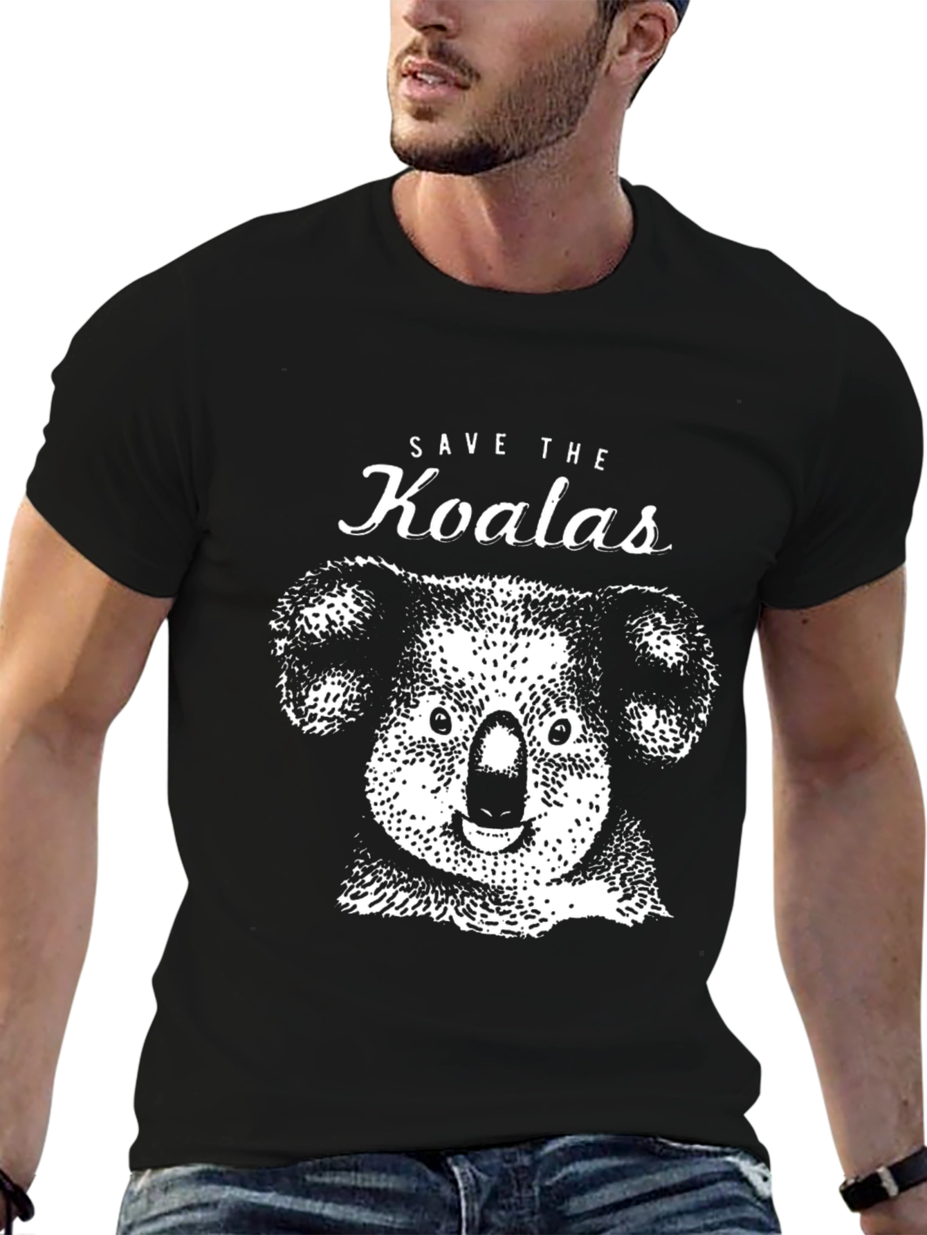 Save The Koalas Graphic T-Shirt