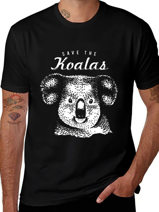 Save The Koalas Graphic T-Shirt