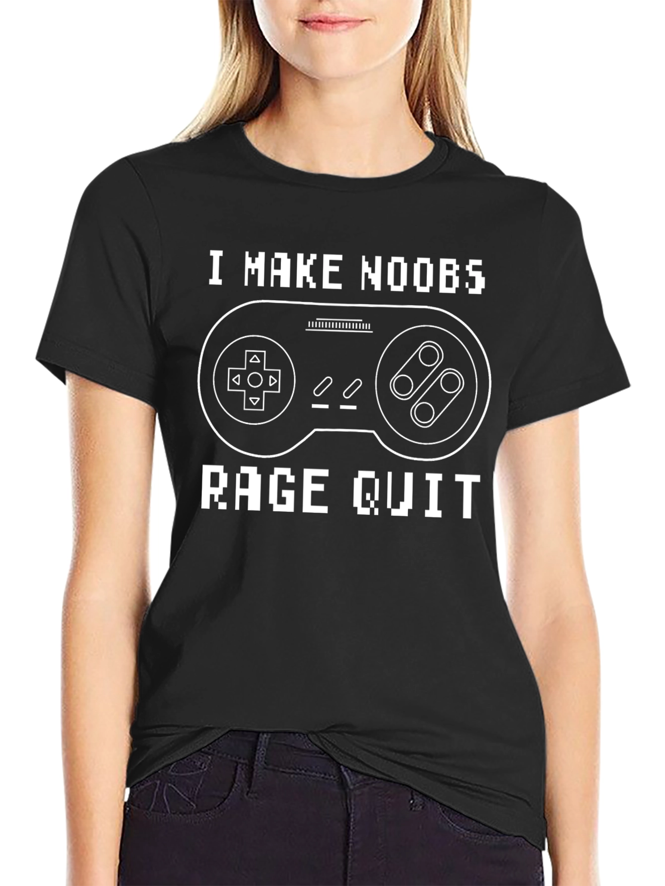 I Make Noobs Rage Quit Gaming T-Shirt