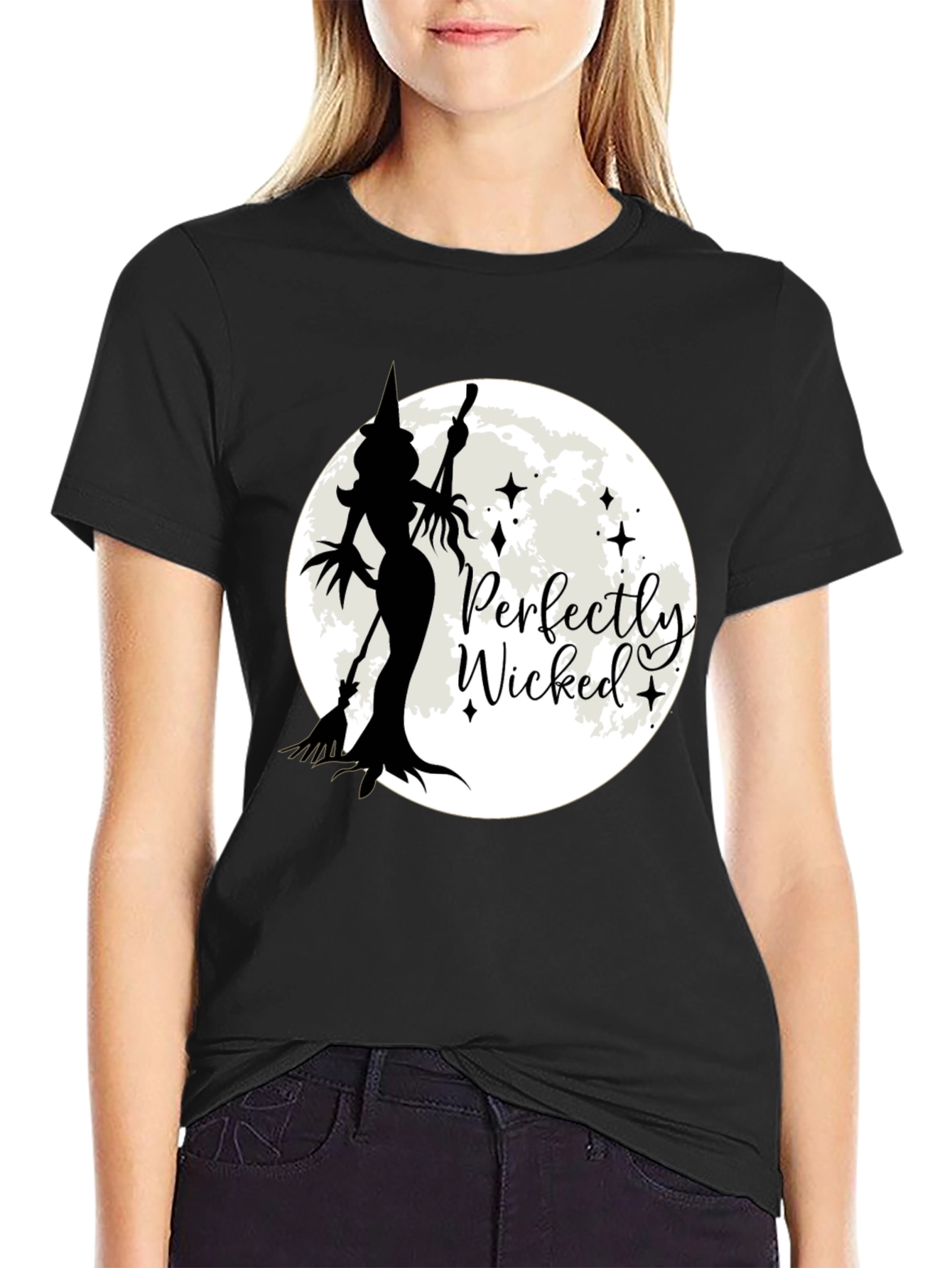 Perfectly Wicked Halloween Witch T-Shirt