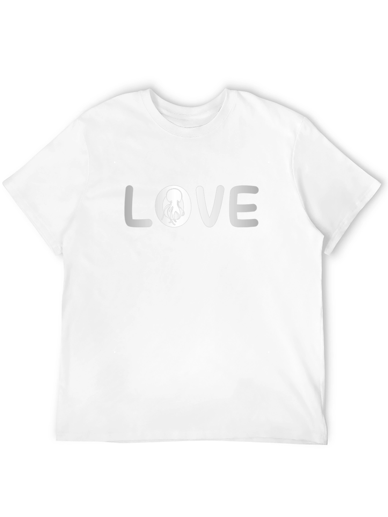 Octopus Love T-Shirt - Black Graphic Tee