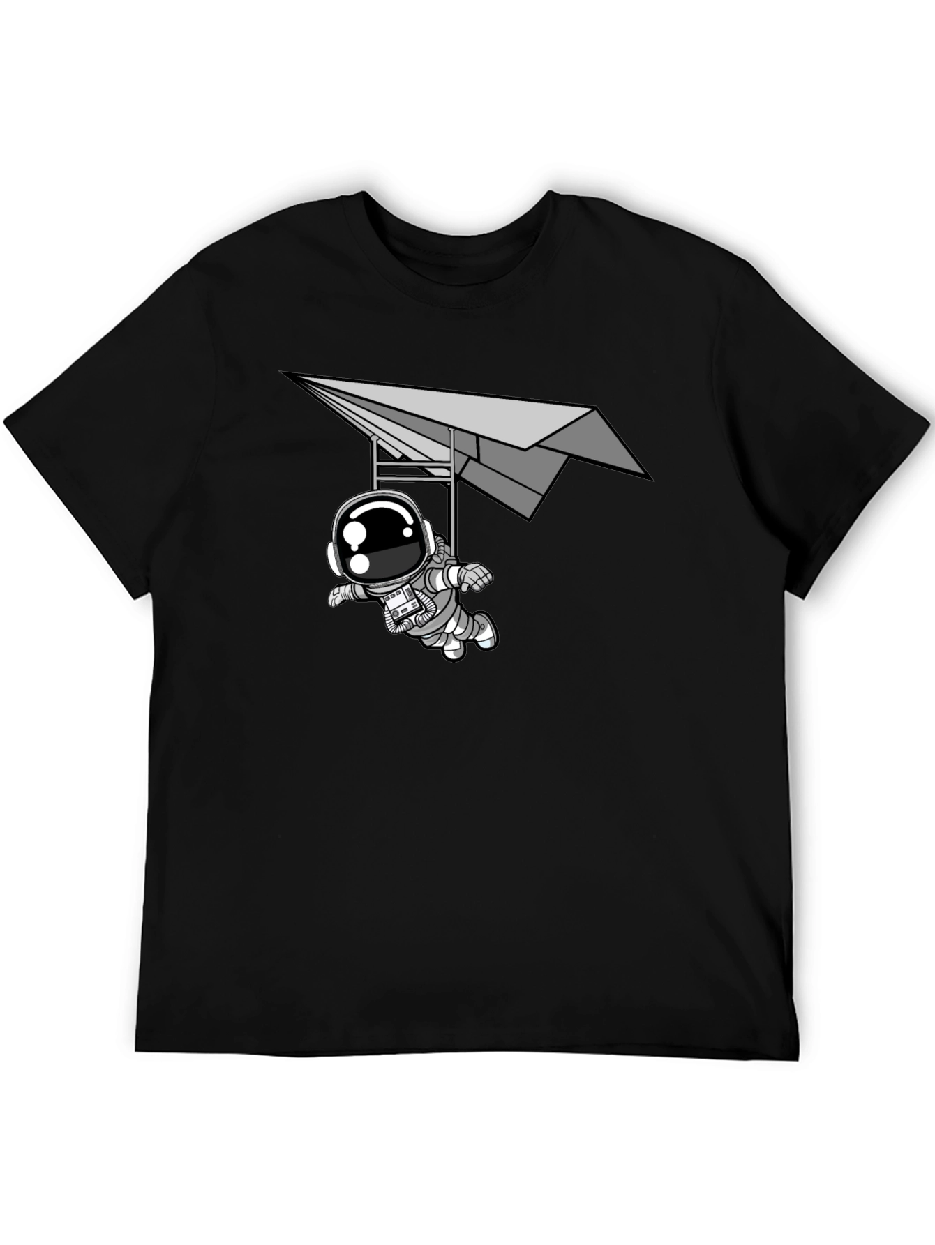 Astronaut Paper Plane T-Shirt - Soar Through Space!