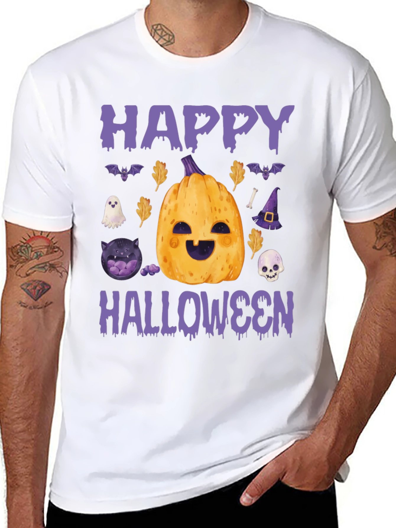 Happy Halloween T-Shirt - Spooky Season