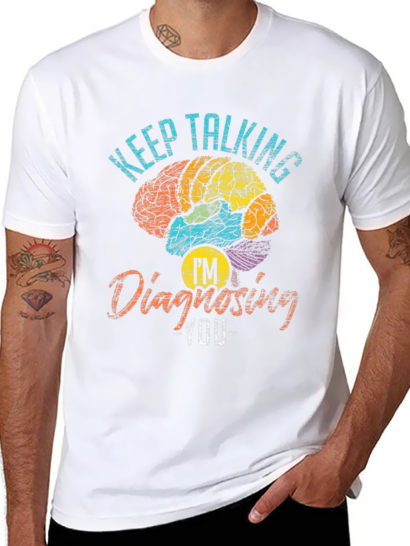 Keep Talking Im Diagnosing You Graphic T-Shirt