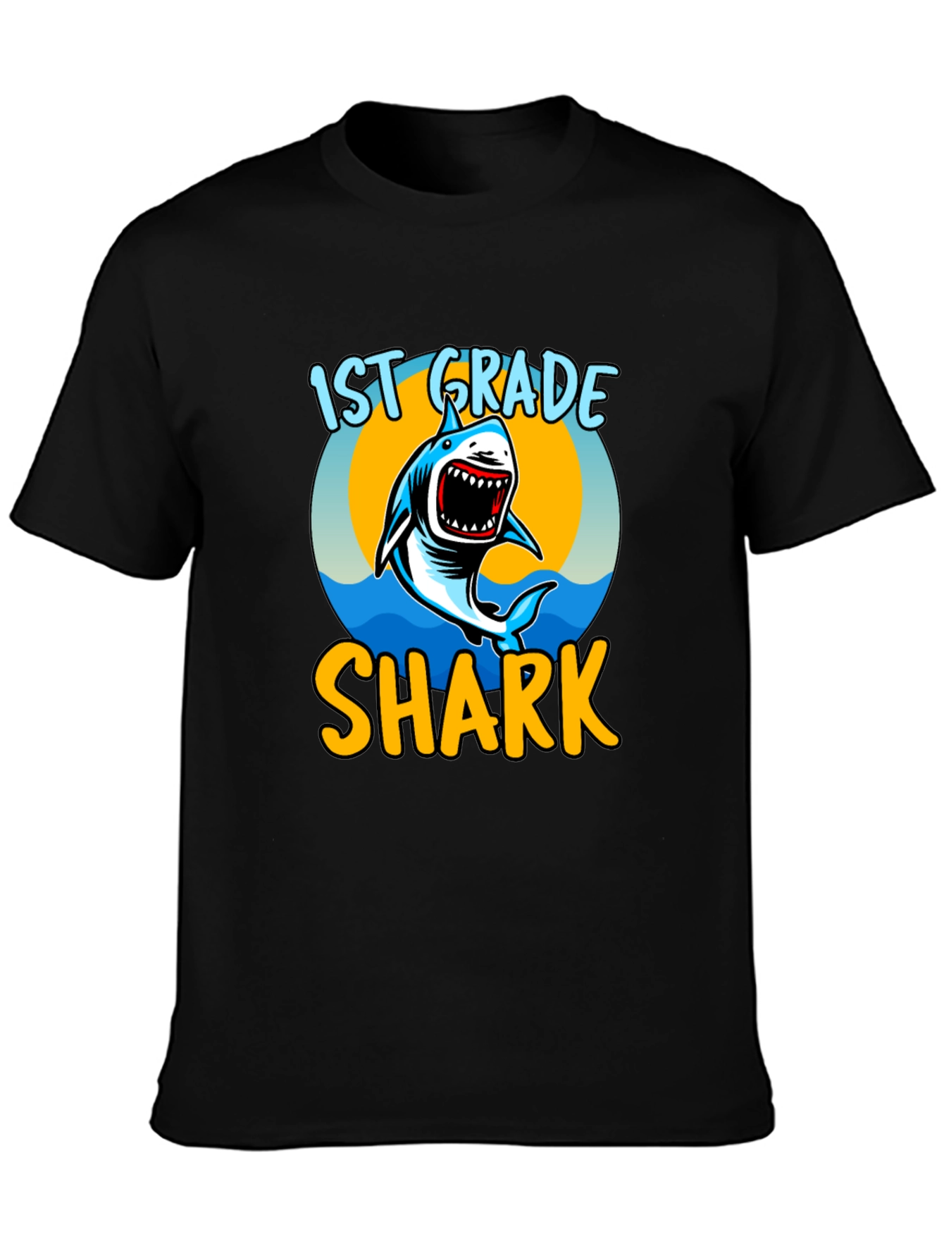 1st Grade Shark T-Shirt