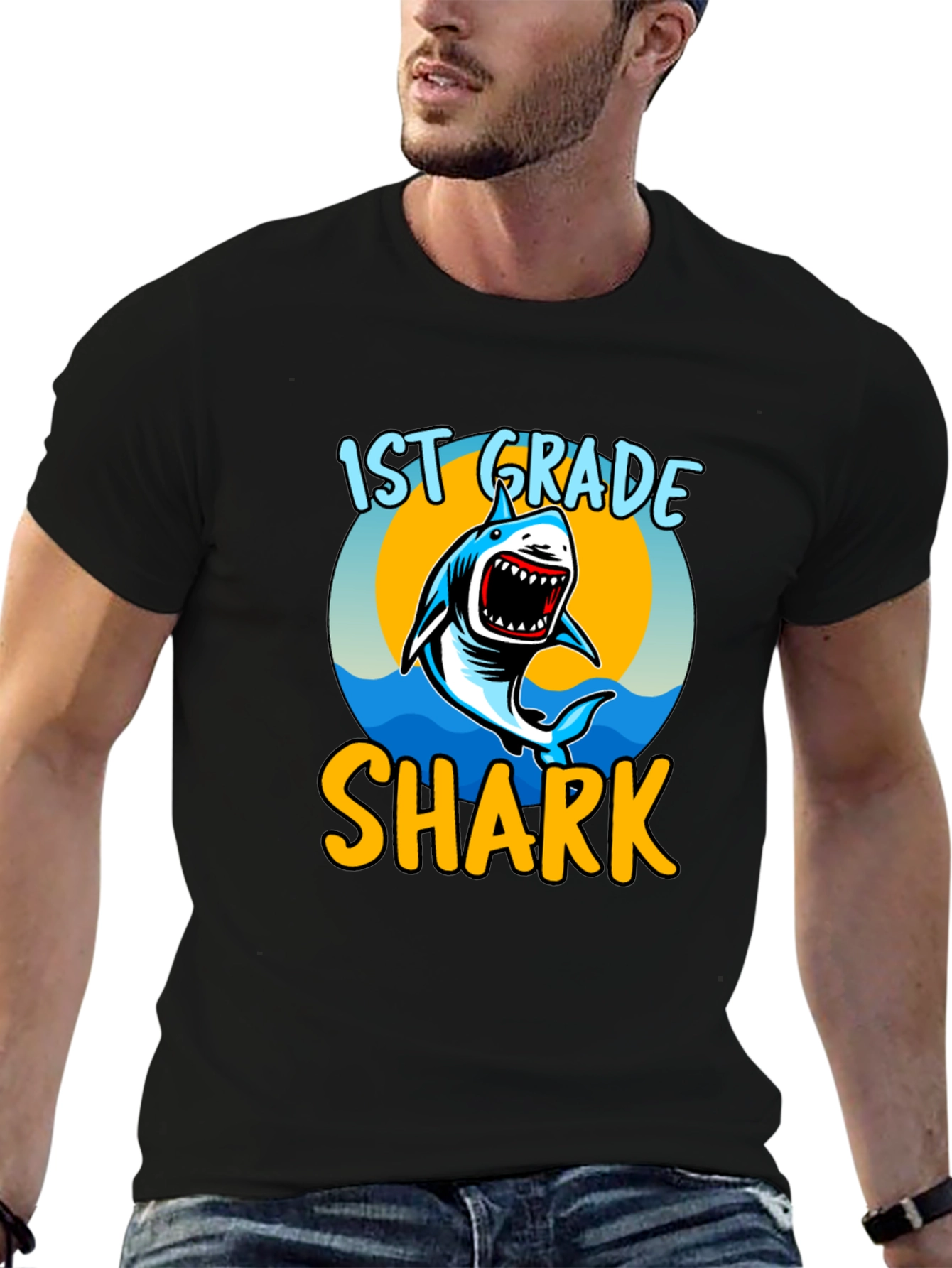 1st Grade Shark T-Shirt