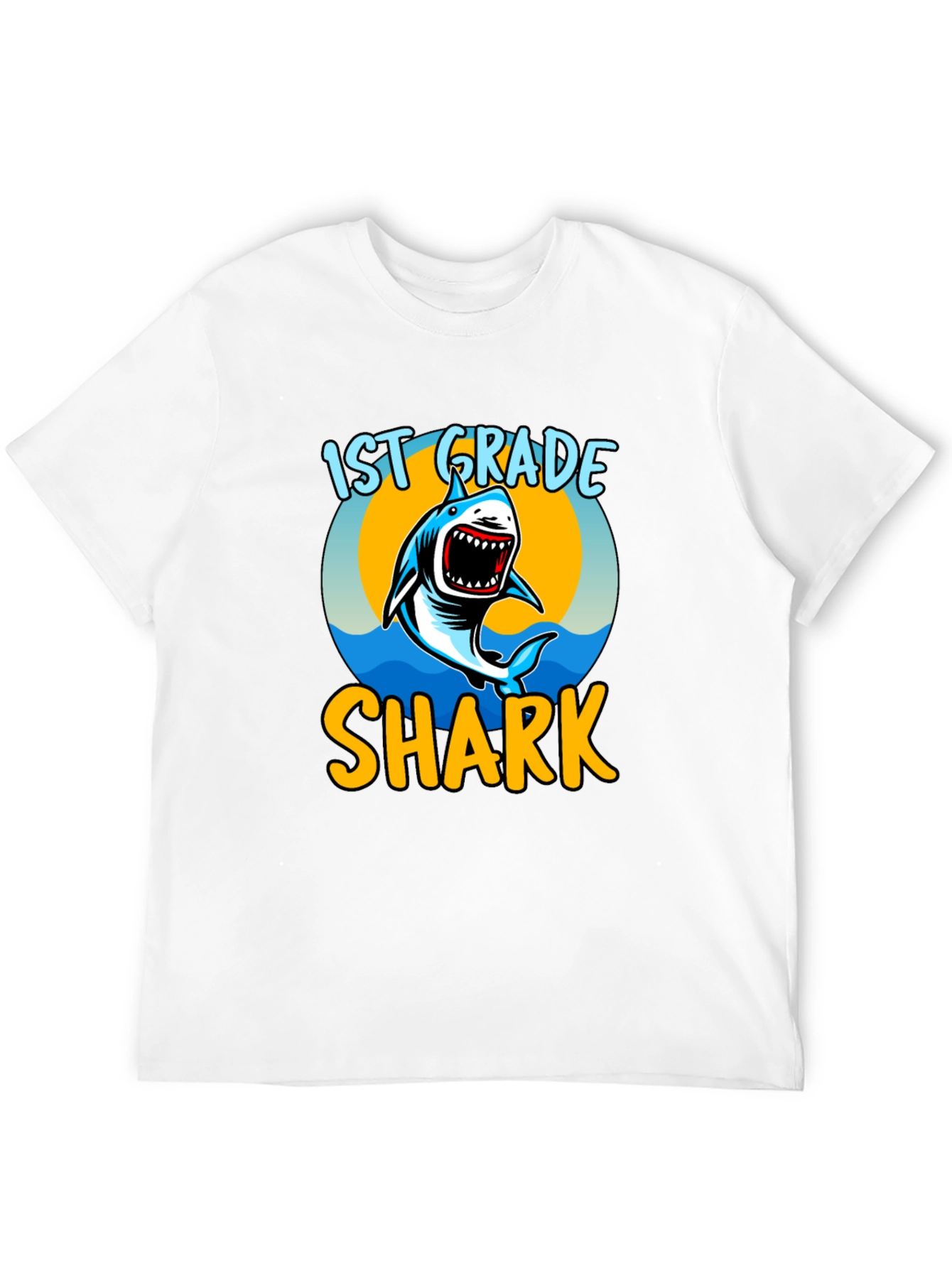 1st Grade Shark T-Shirt