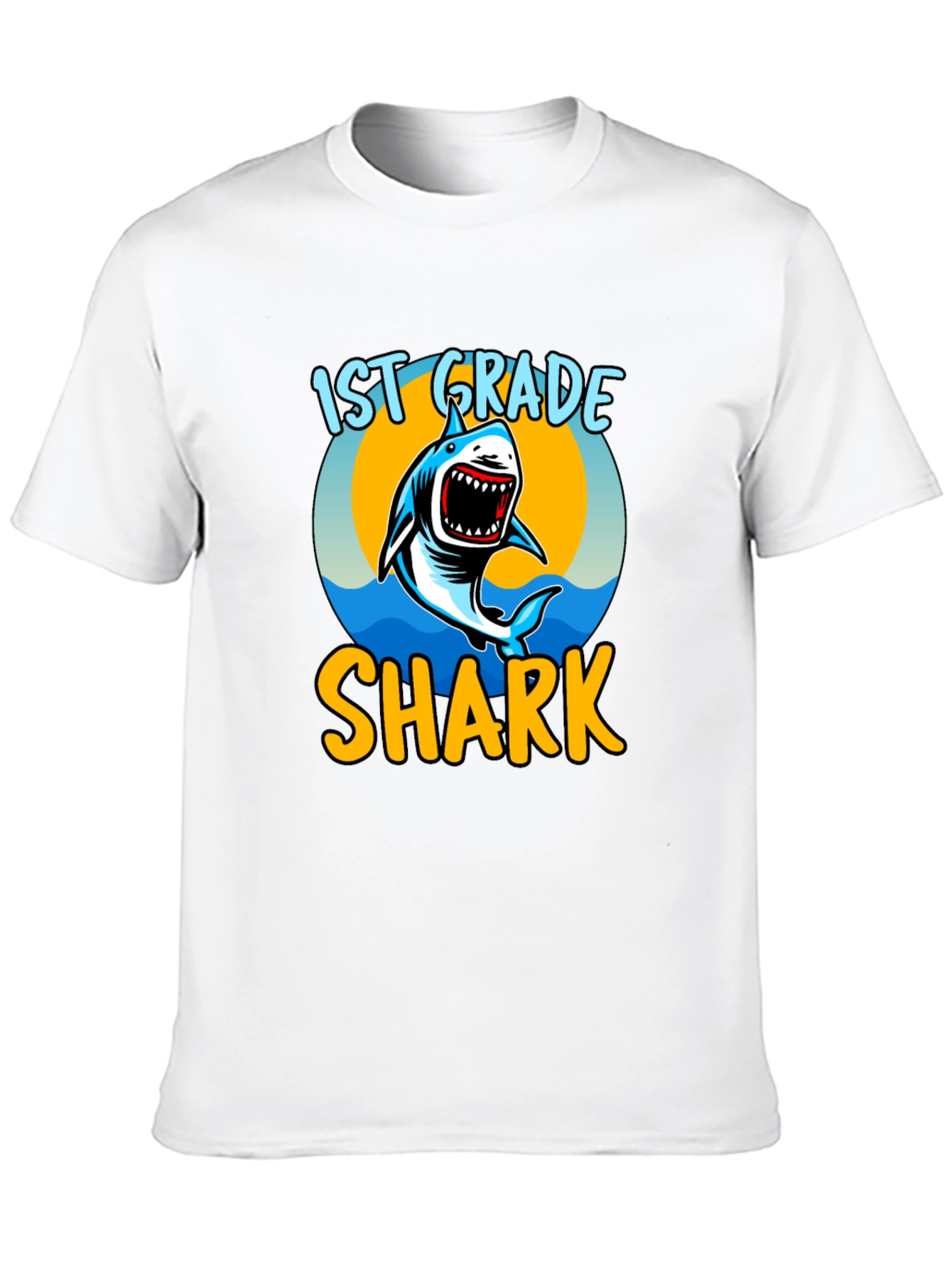 1st Grade Shark T-Shirt