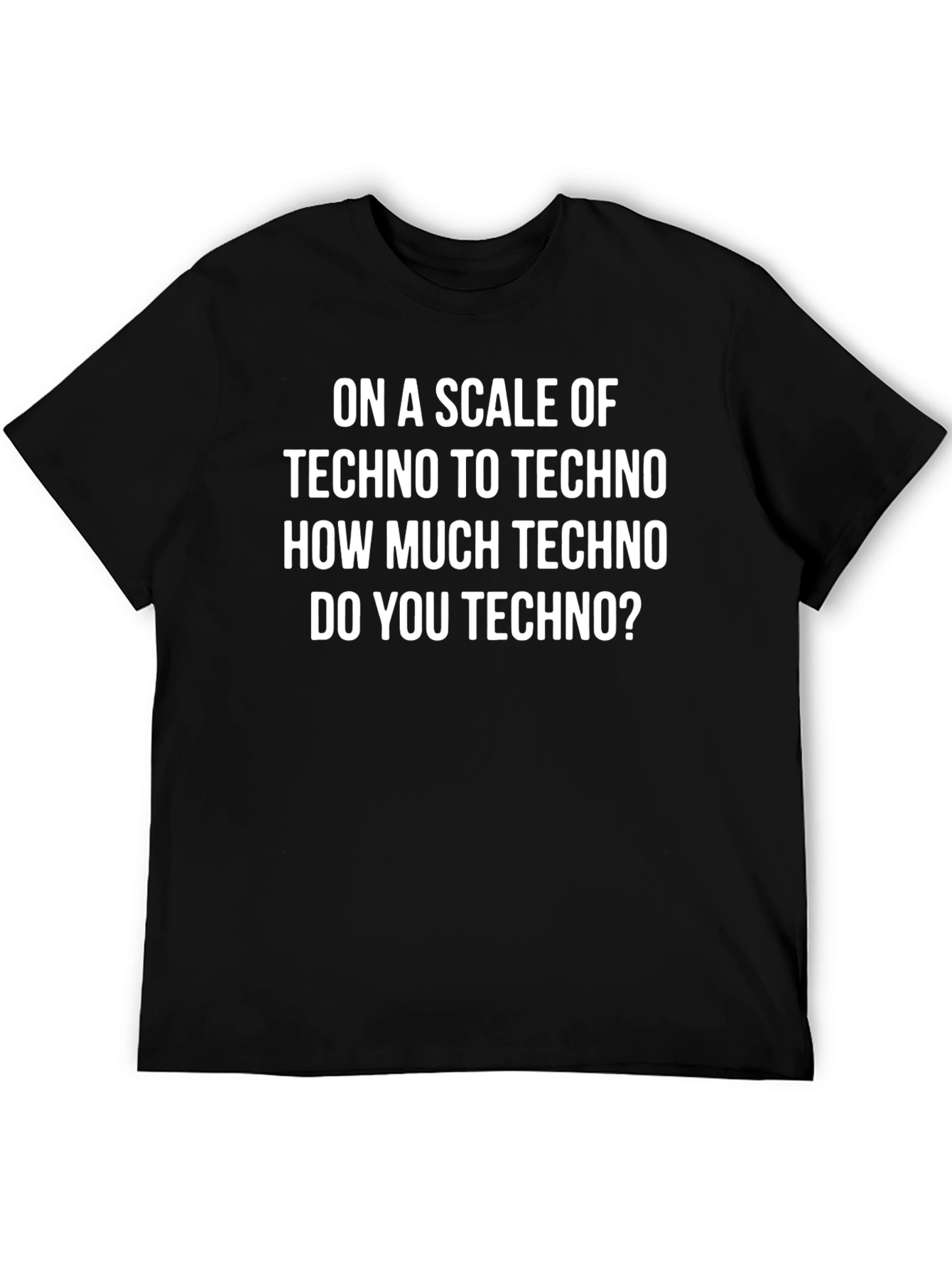 Techno Music T-Shirt - Funny Graphic Tee