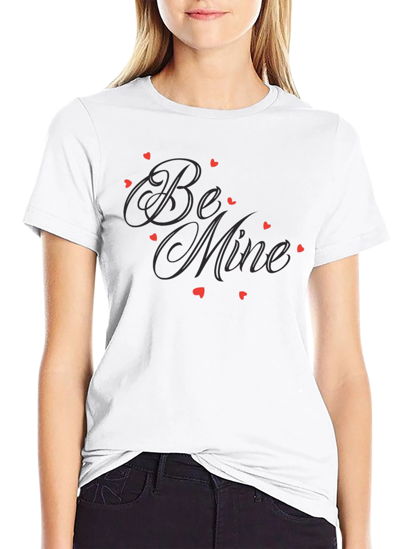 Be Mine Valentines Day Graphic Tee
