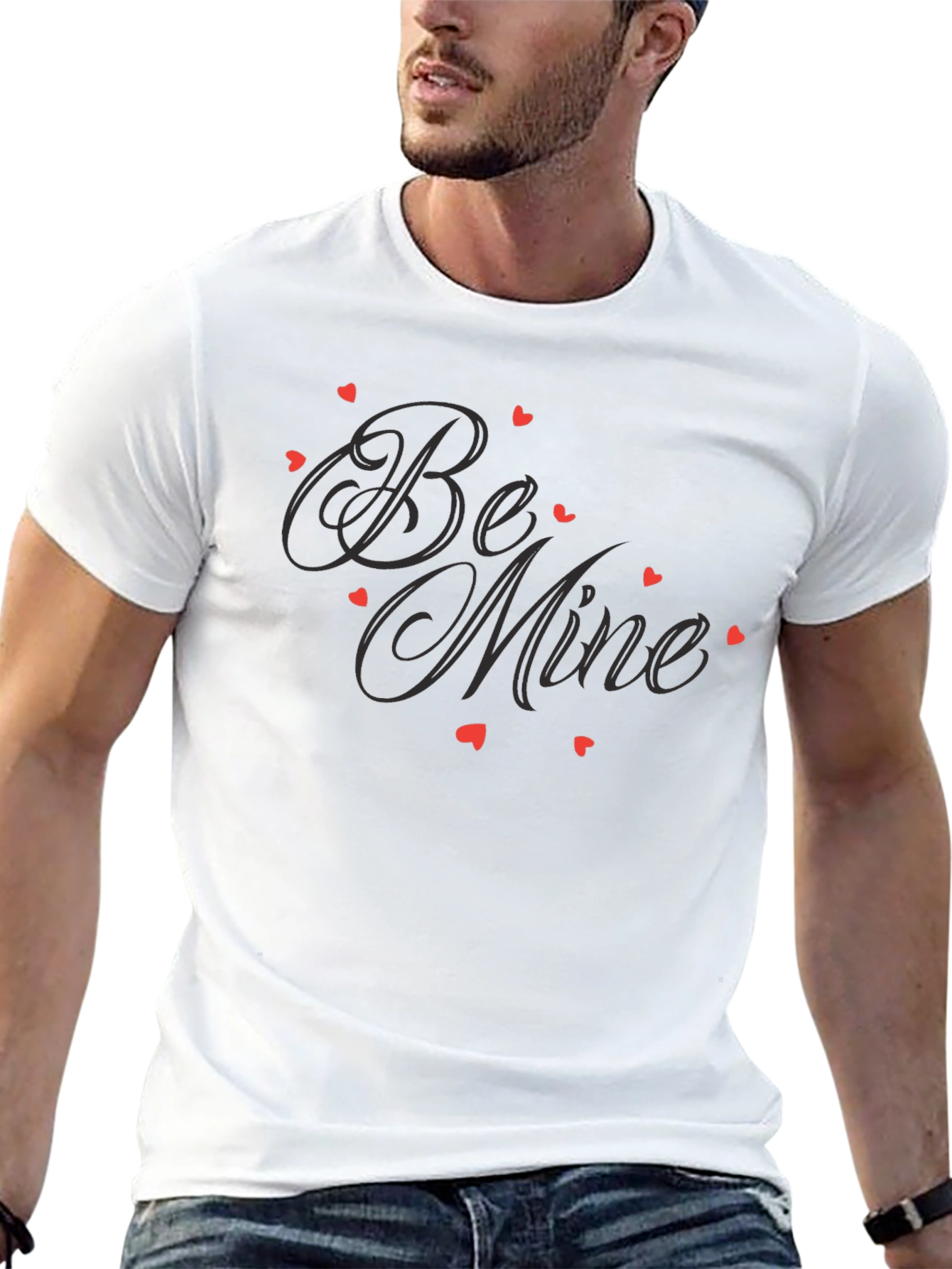 Be Mine Valentines Day Graphic Tee
