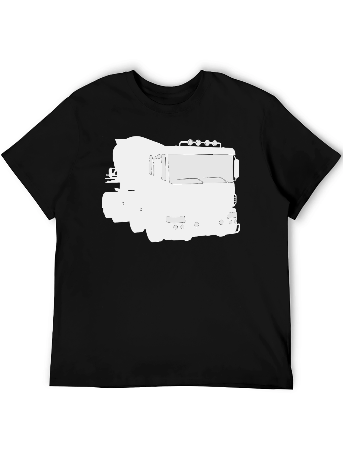 Concrete Truck Graphic Tee - Black