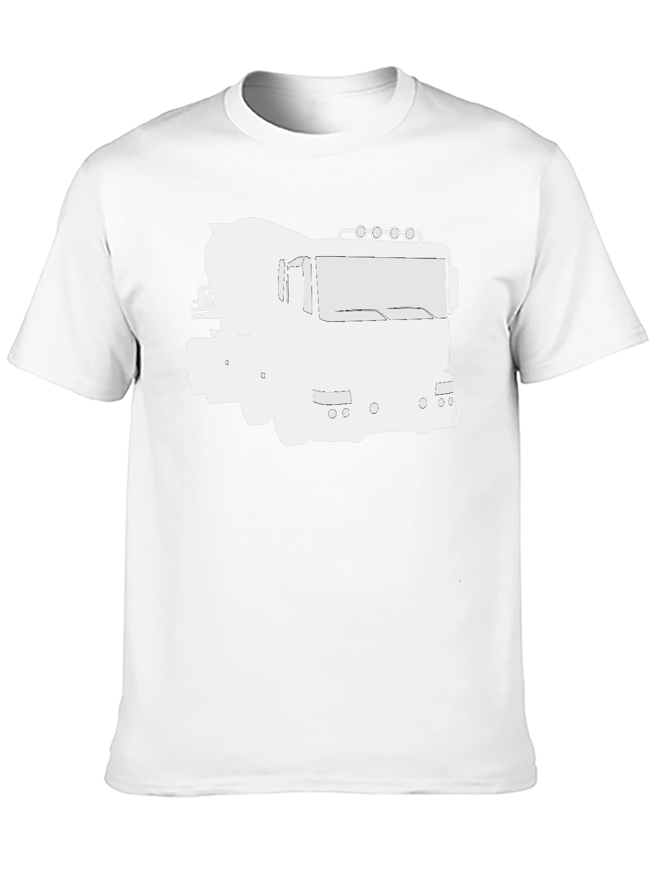 Concrete Truck Graphic Tee - Black