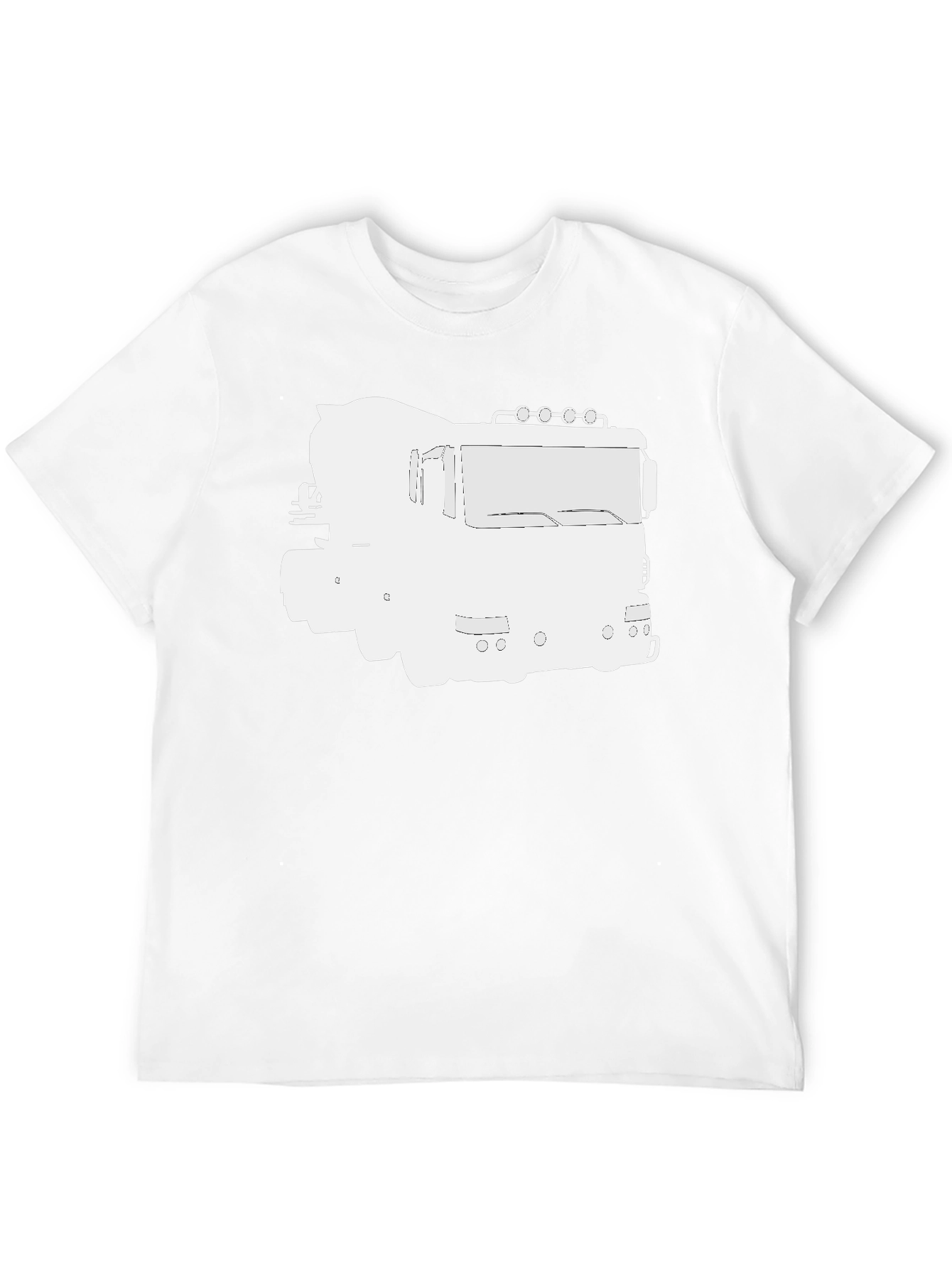 Concrete Truck Graphic Tee - Black