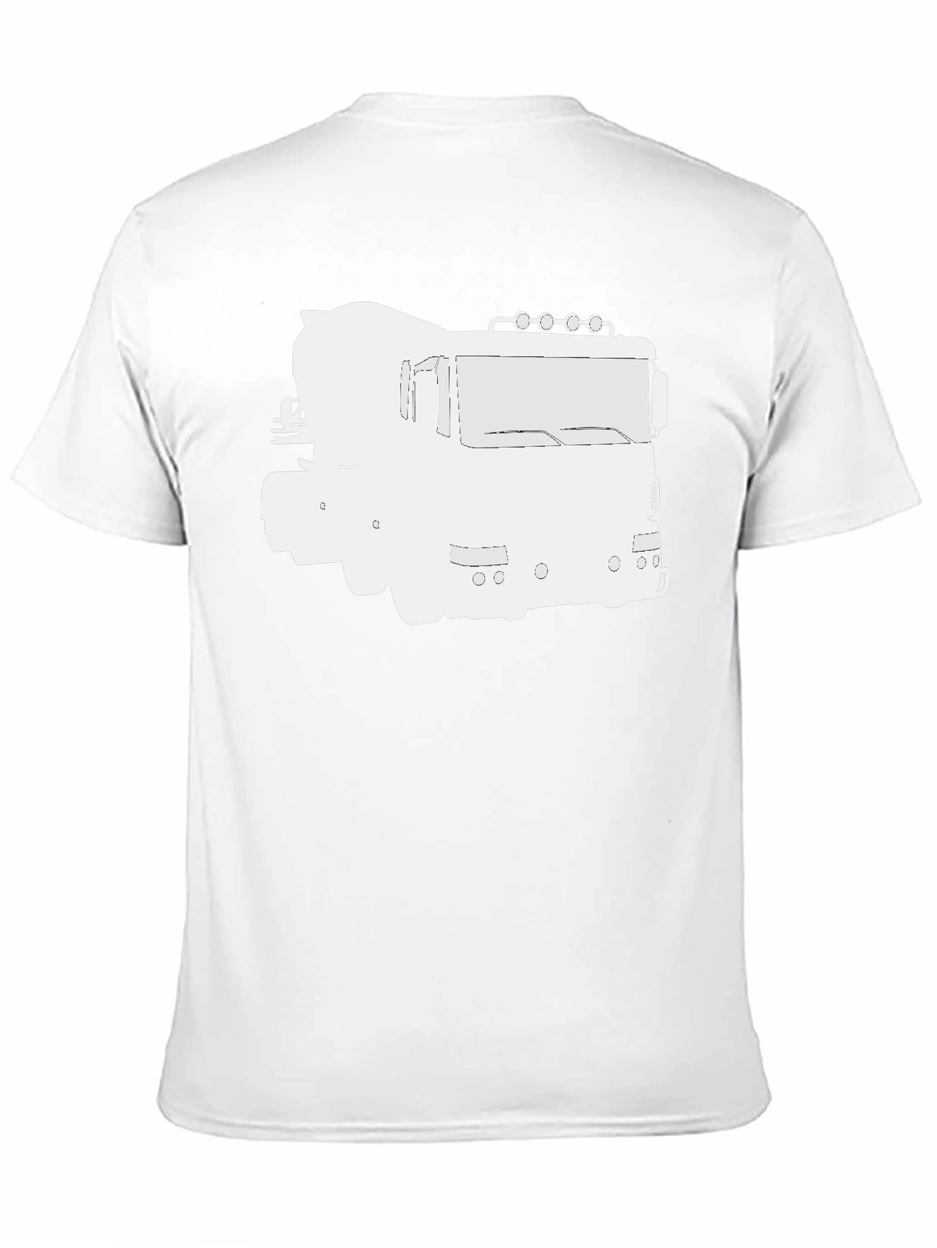 Concrete Truck Graphic Tee - Black