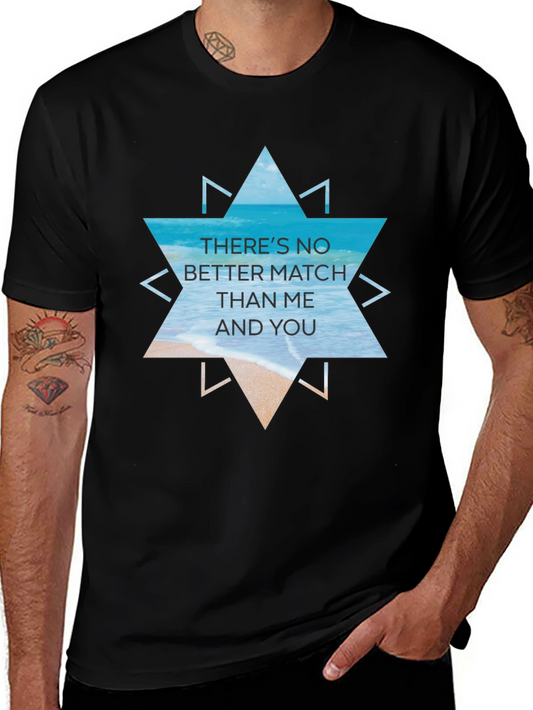 Beach Vibes Graphic Tee - Theres No Better Match