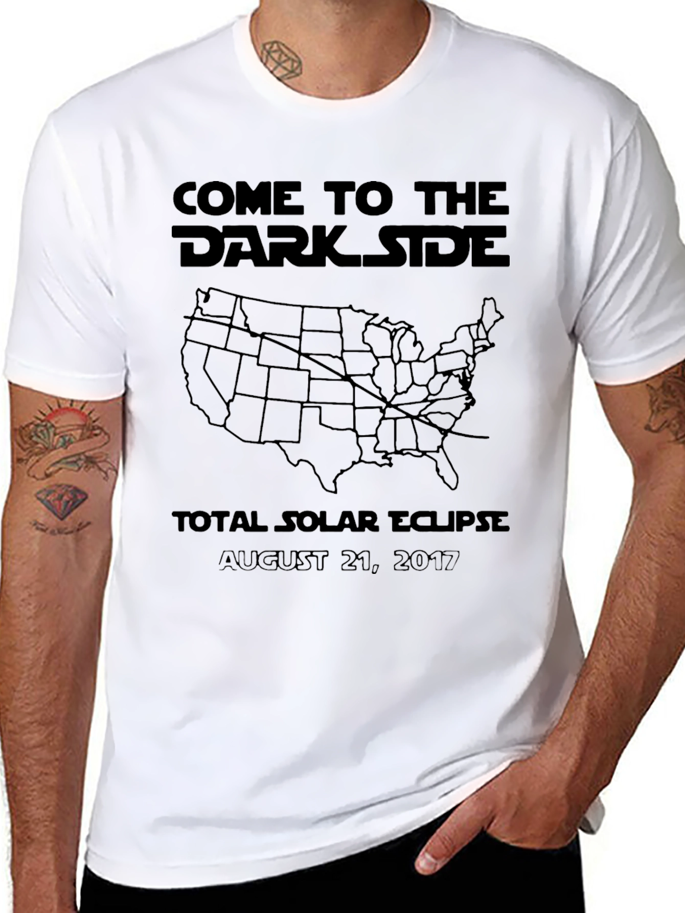 Dark Side Solar Eclipse T-Shirt