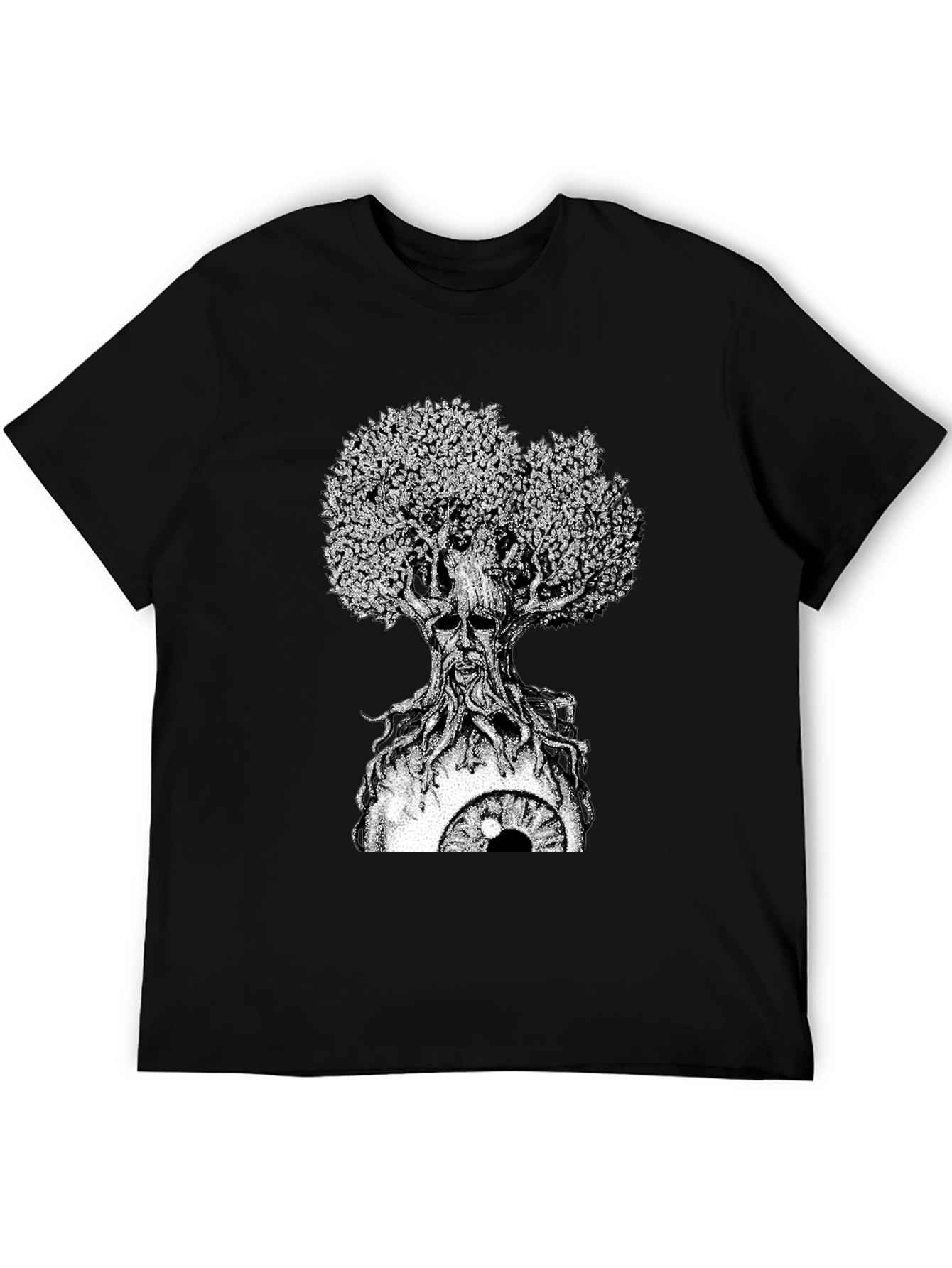 Eye Tree Graphic T-Shirt - Unique Design
