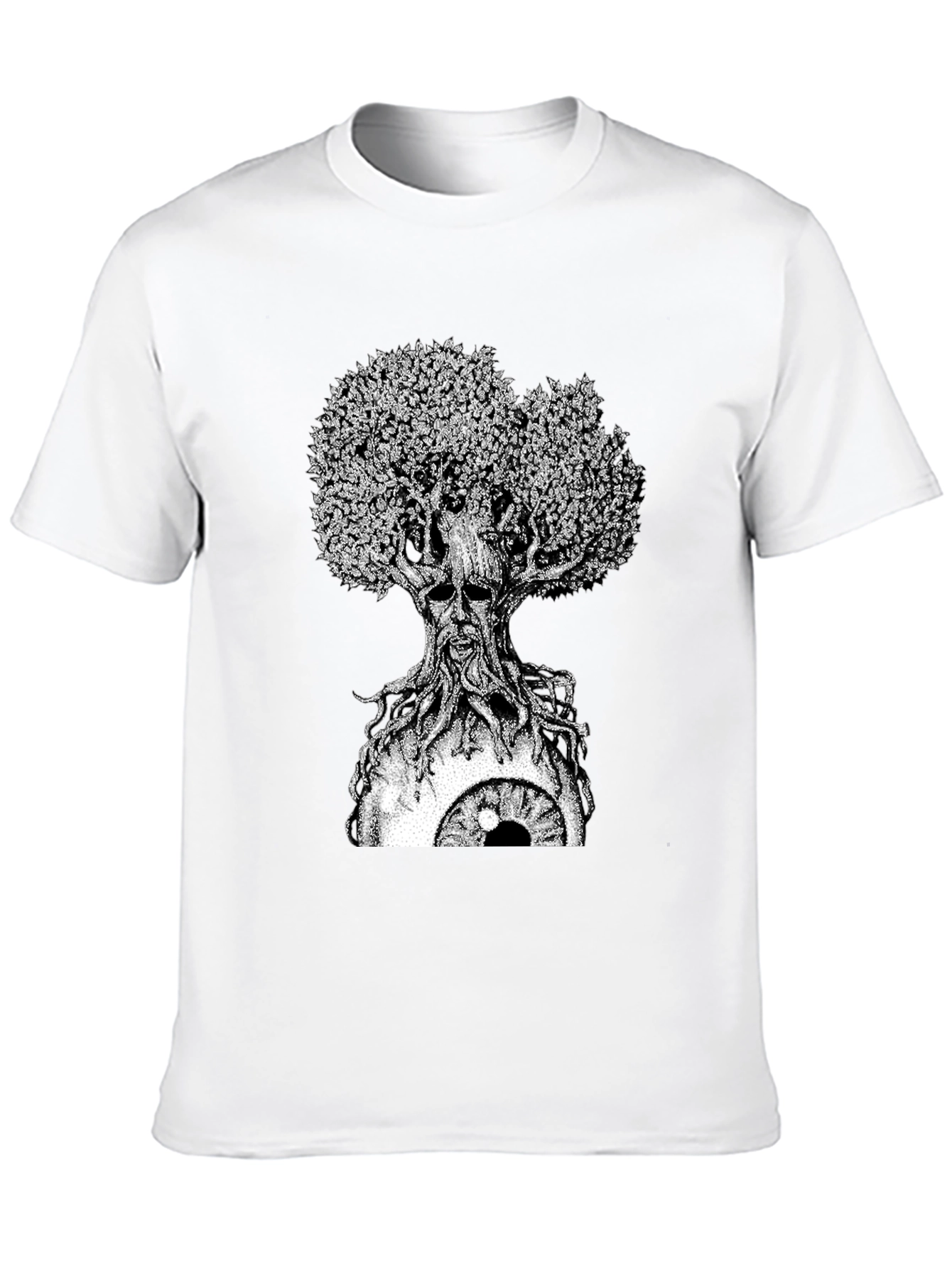 Eye Tree Graphic T-Shirt - Unique Design