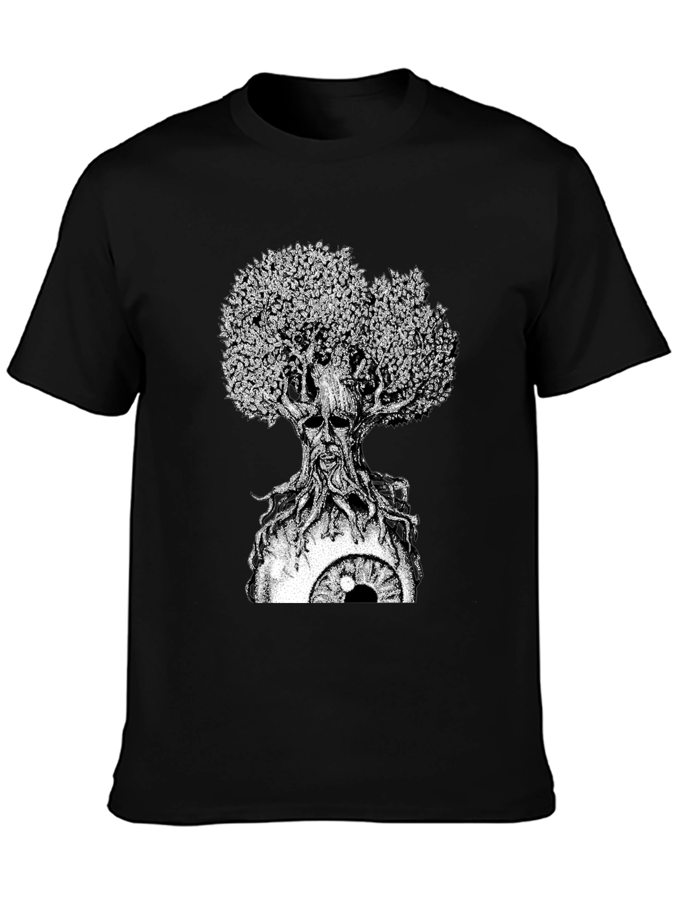 Eye Tree Graphic T-Shirt - Unique Design