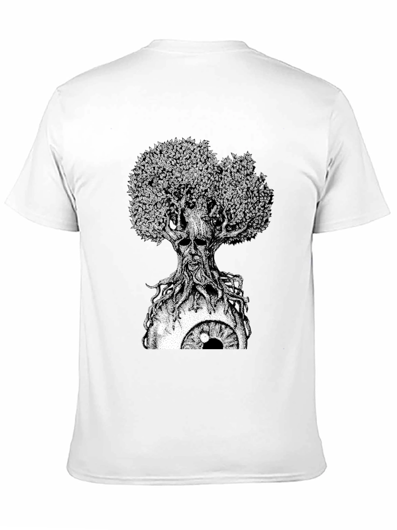 Eye Tree Graphic T-Shirt - Unique Design