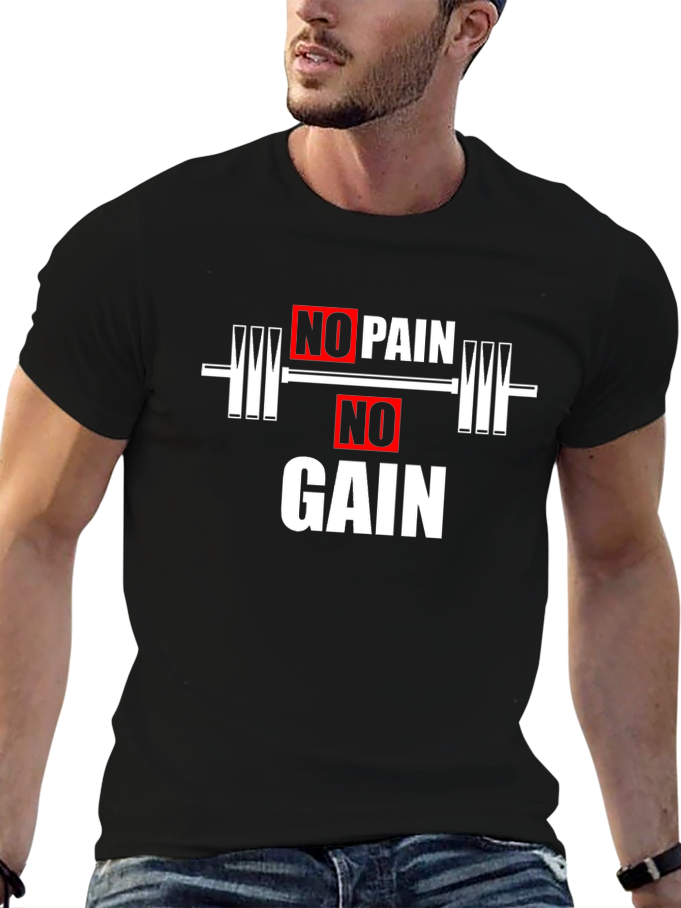 No Pain No Gain Workout T-Shirt