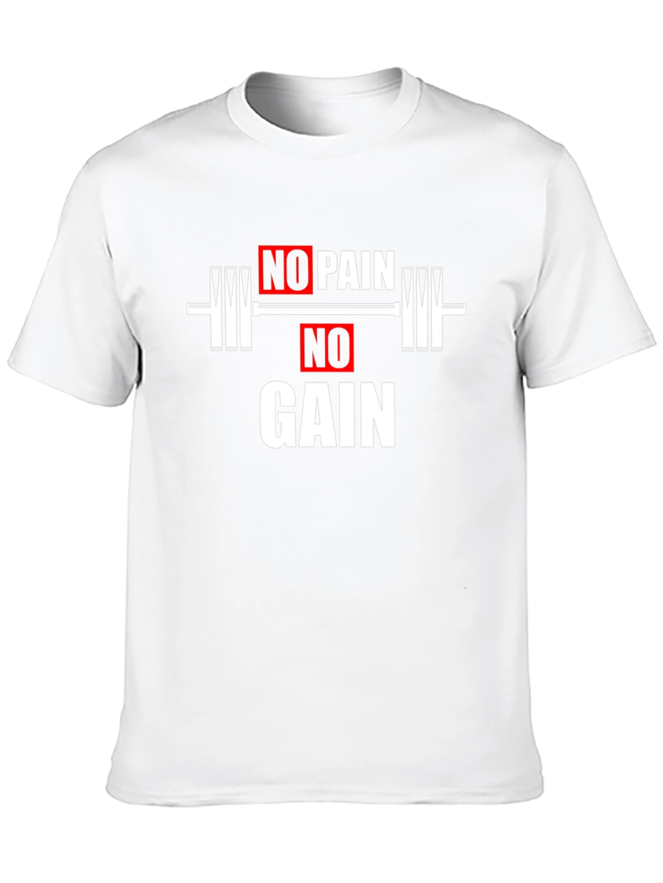 No Pain No Gain Workout T-Shirt