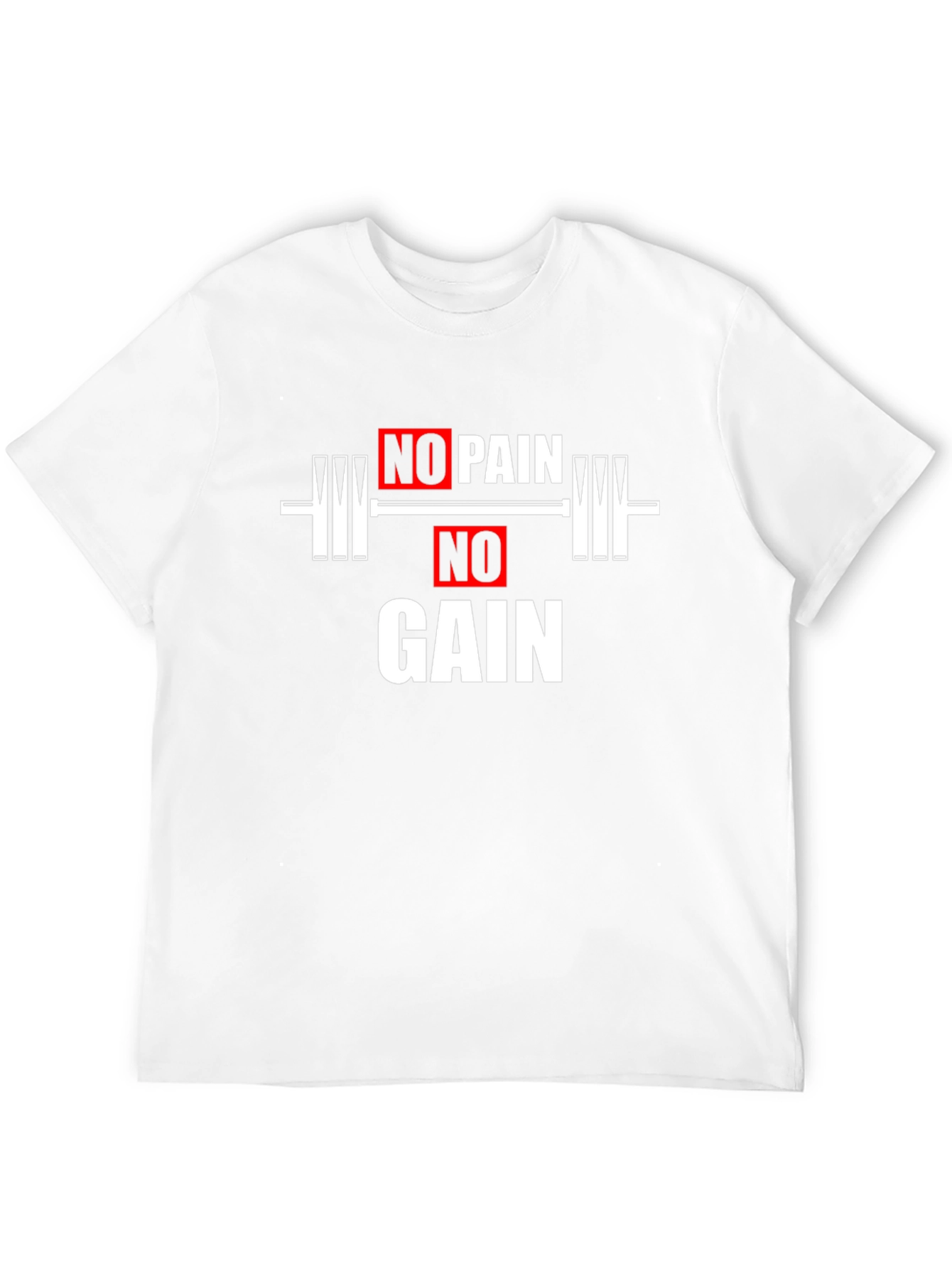No Pain No Gain Workout T-Shirt
