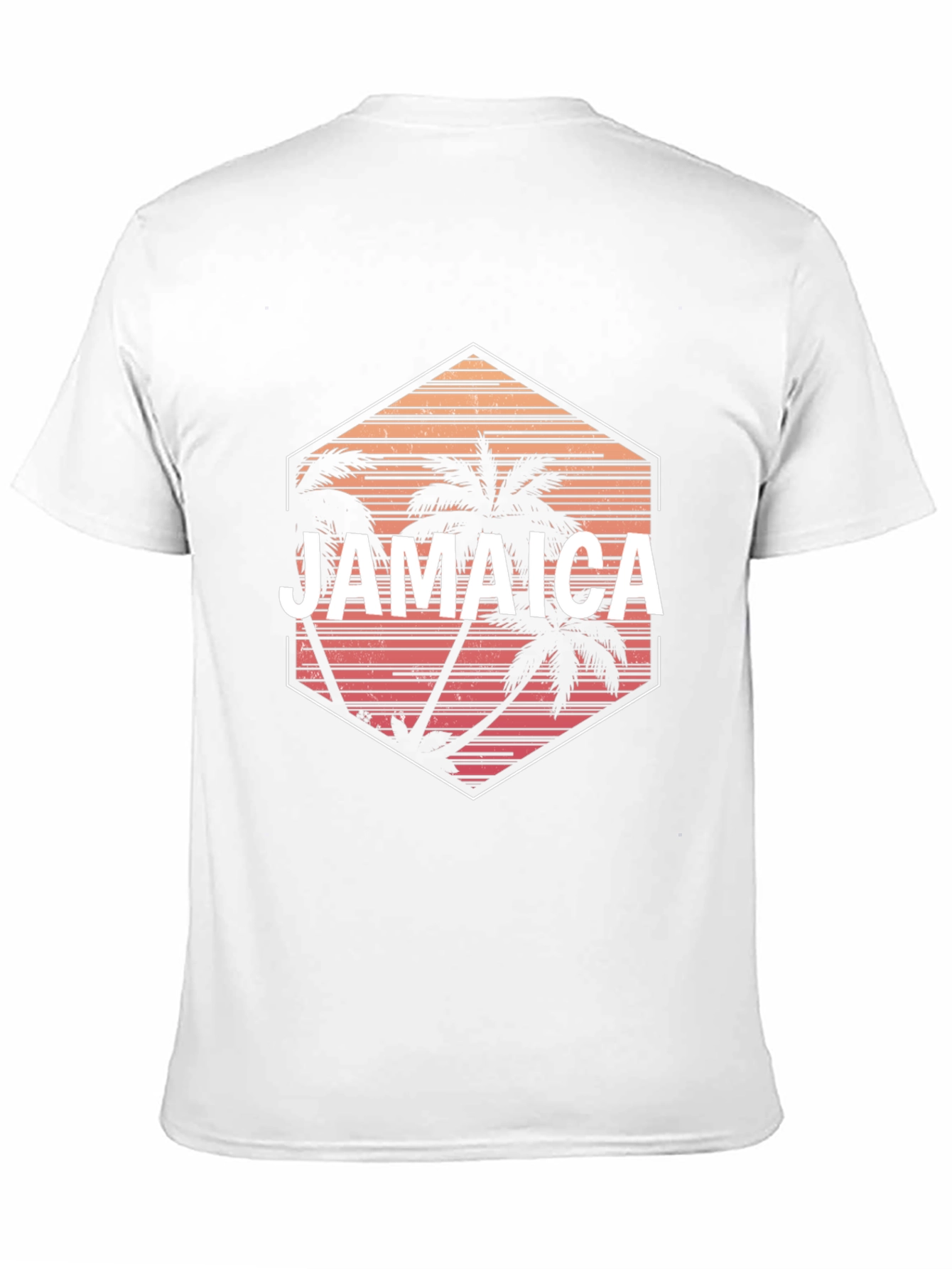 Jamaica Palm Tree Graphic T-Shirt