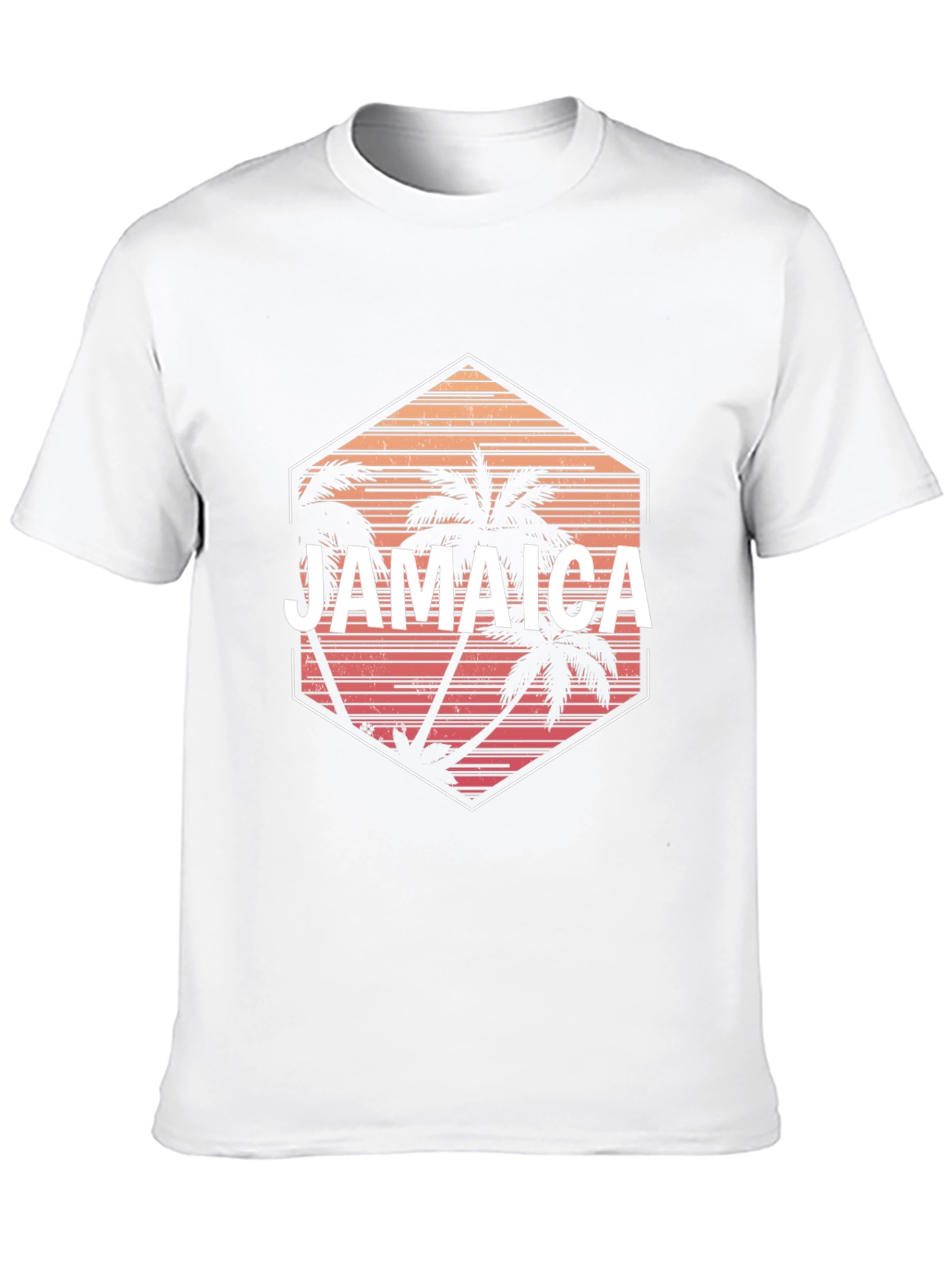 Jamaica Palm Tree Graphic T-Shirt