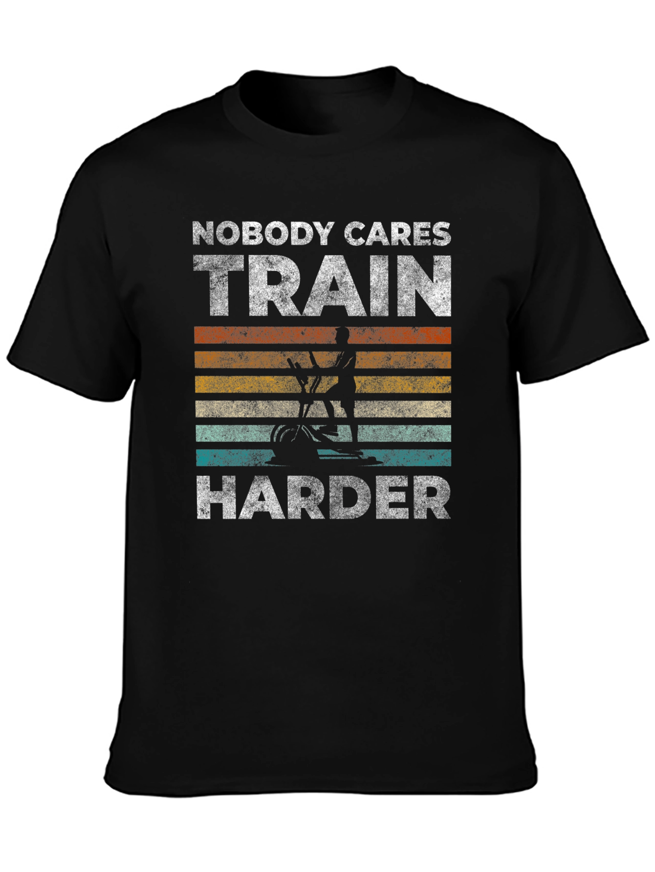 Train Harder Unisex T-Shirt - Gym Motivation