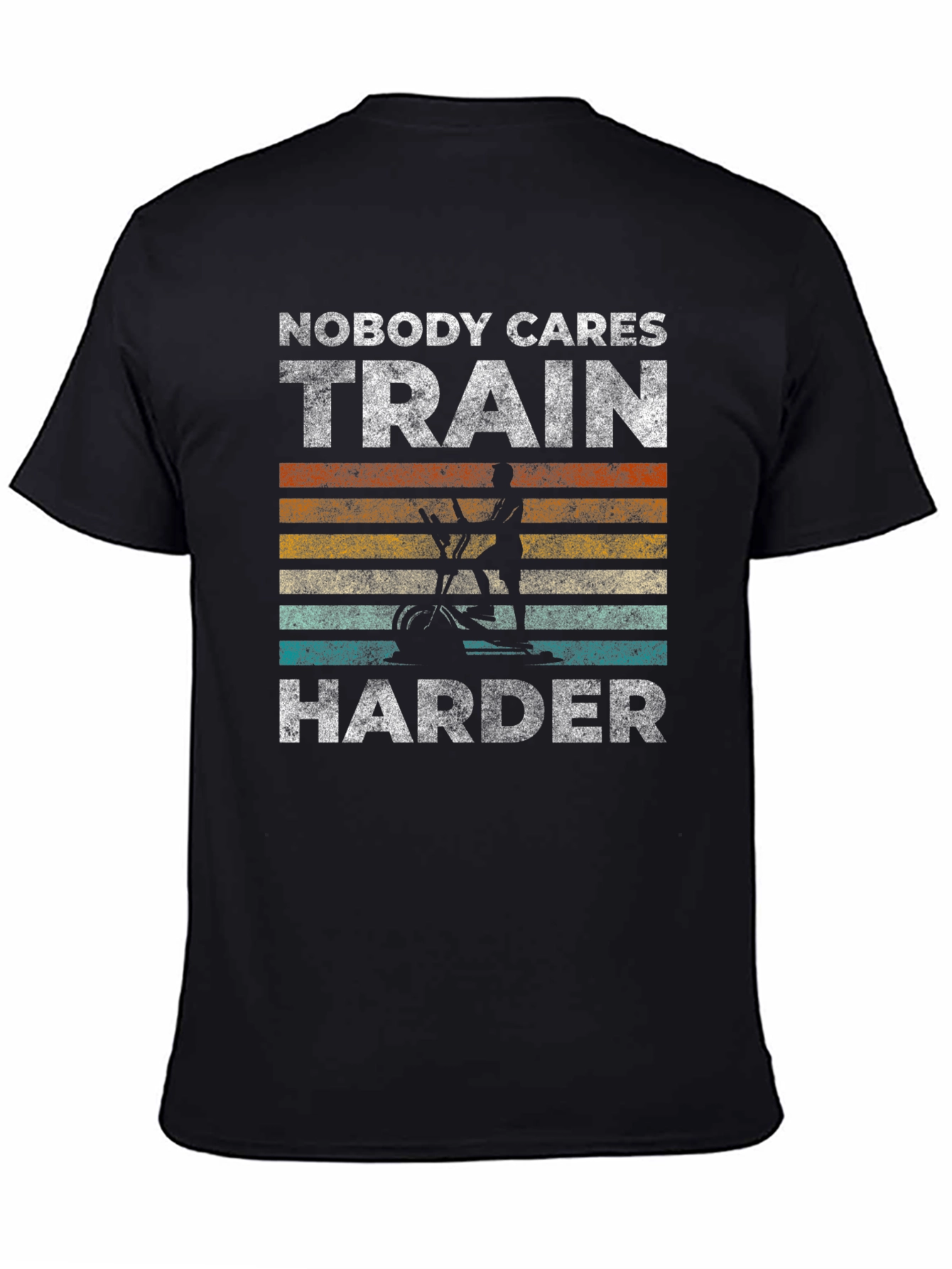 Train Harder Unisex T-Shirt - Gym Motivation