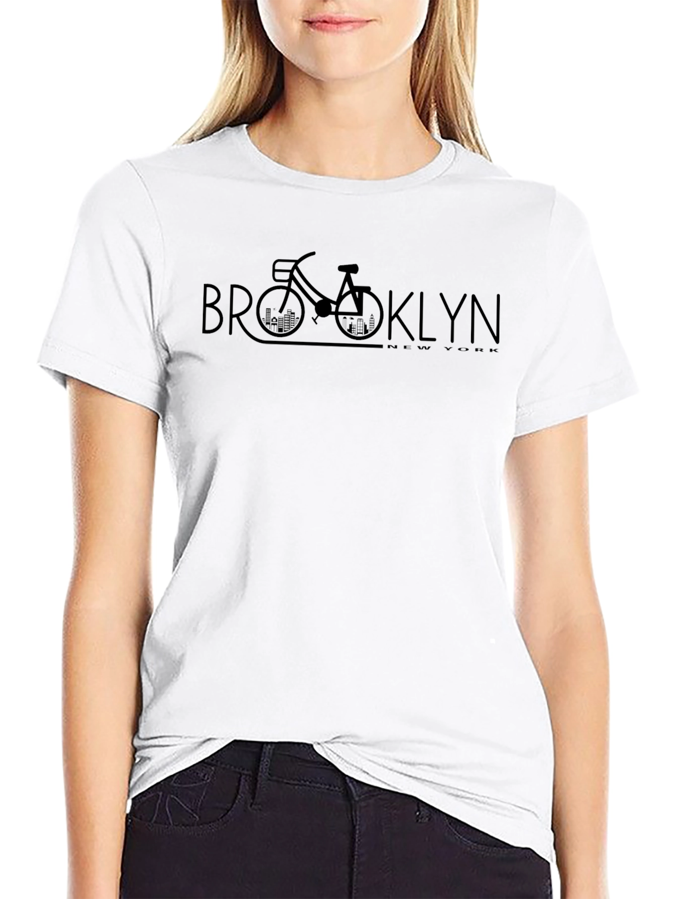 Brooklyn Bicycle Graphic T-Shirt
