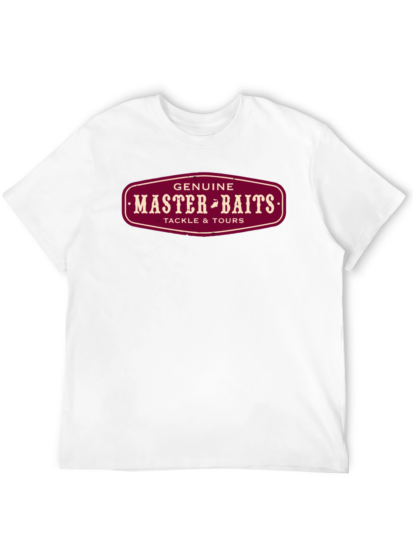 Genuine Master Baits Tackle & Tours Black T-Shirt