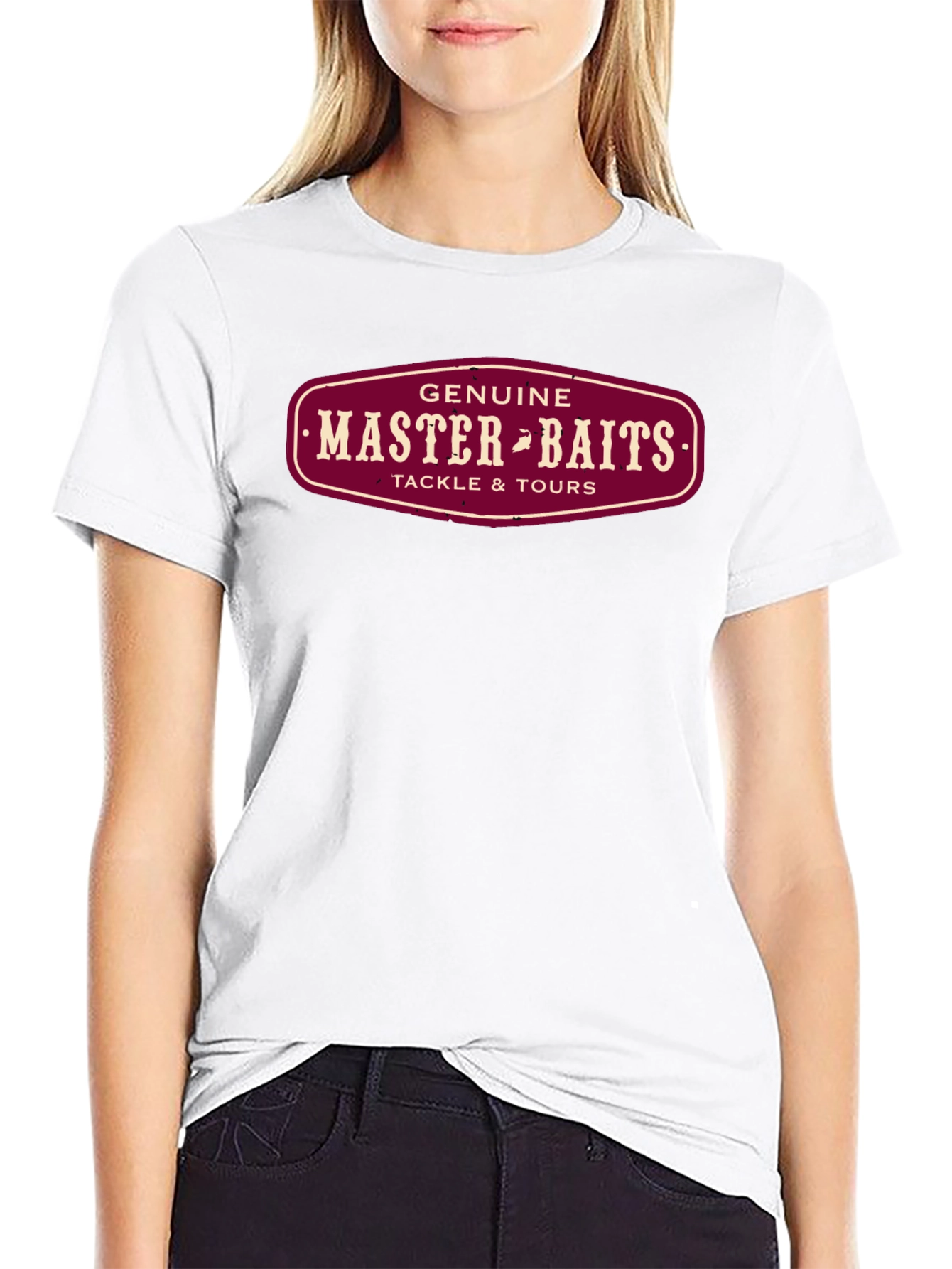 Genuine Master Baits Tackle & Tours Black T-Shirt