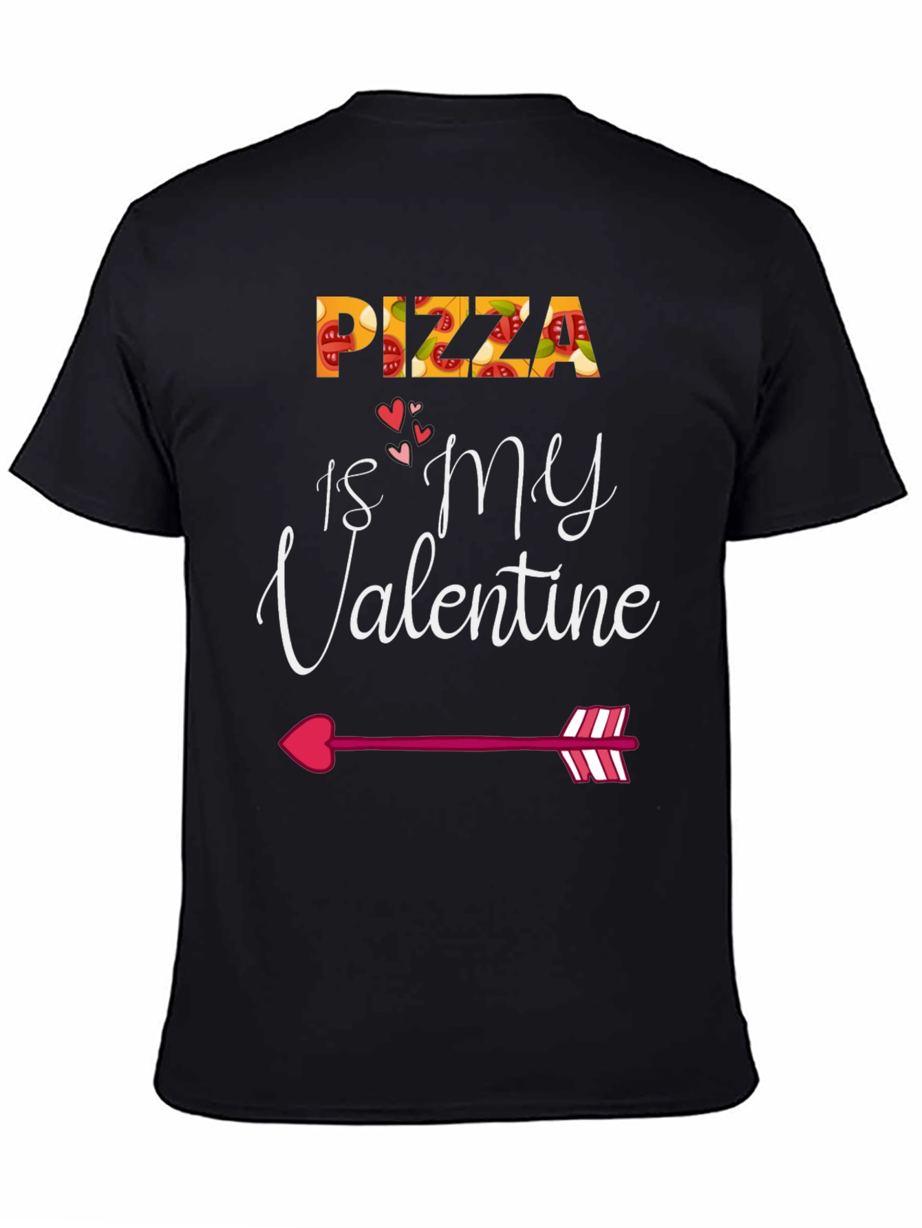 Pizza Is My Valentine Graphic Tee